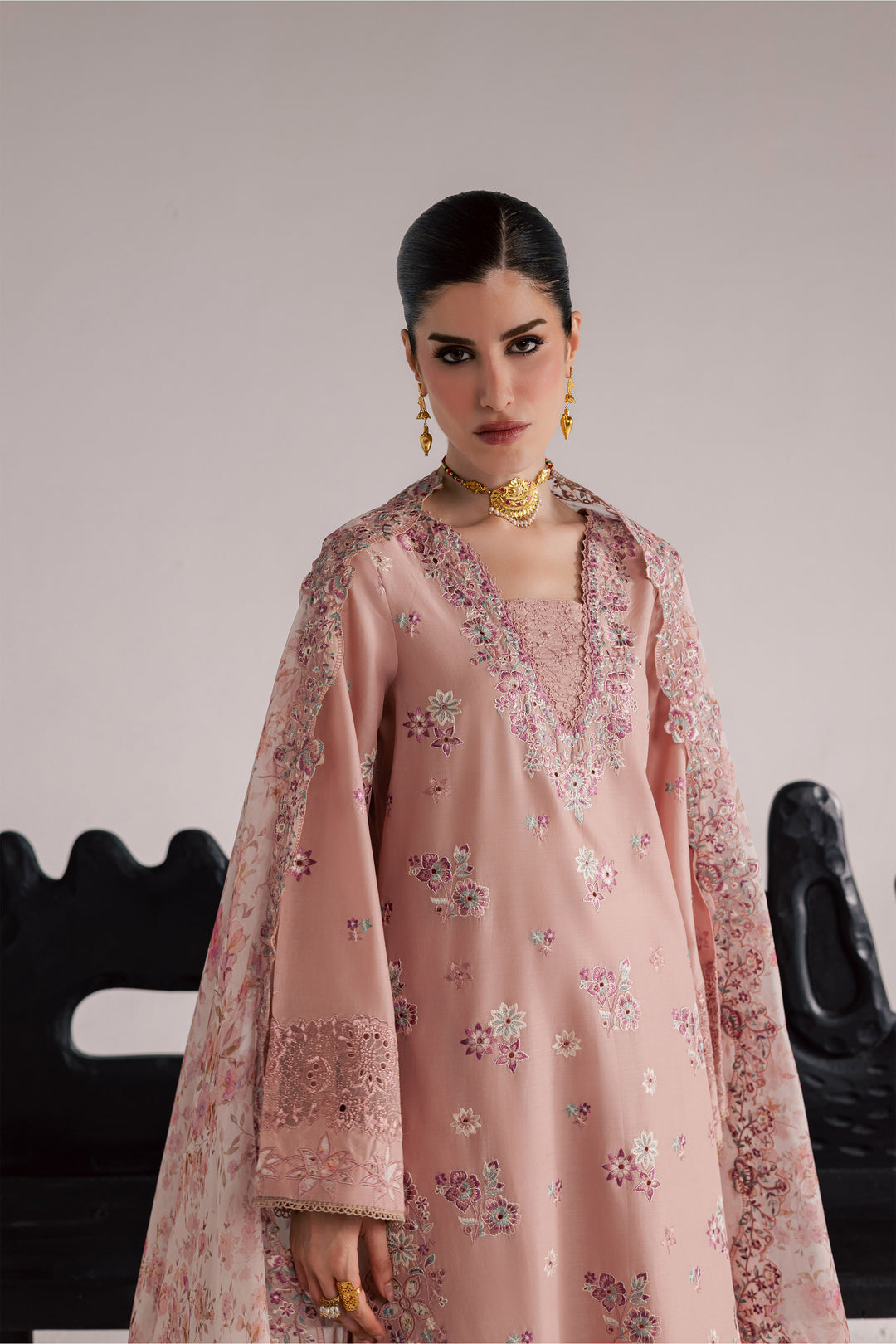  SunStone 3Pc - Festive Eid Pret BATIKSS26  BATIK   XS / Candy Pink / Pima Lawn-S / Candy Pink / Pima Lawn-M / Candy Pink / Pima Lawn-L / Candy Pink / Pima Lawn-XL / Candy Pink / Pima Lawn