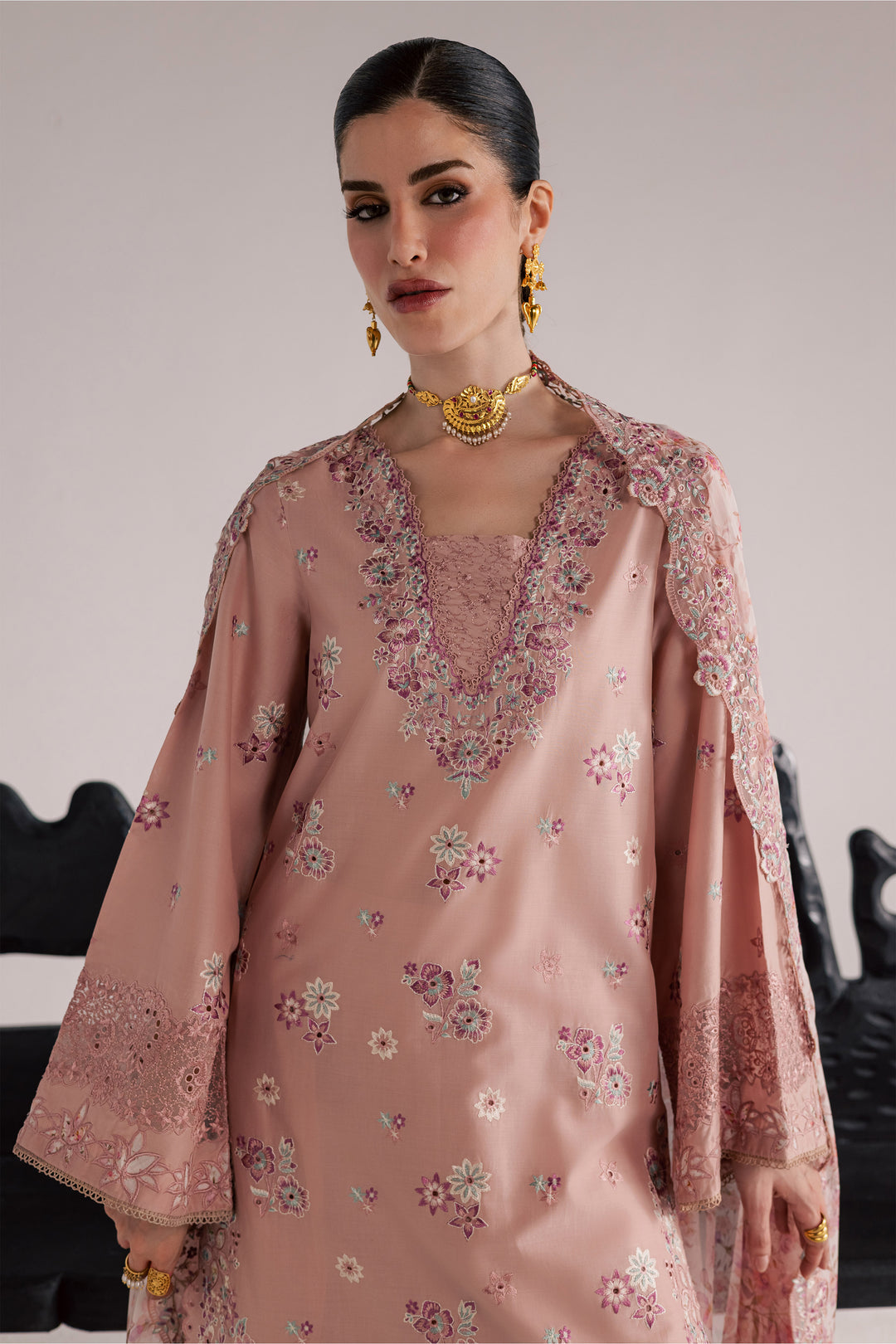  SunStone 3Pc - Festive Eid Pret BATIKSS26  BATIK   XS / Candy Pink / Pima Lawn-S / Candy Pink / Pima Lawn-M / Candy Pink / Pima Lawn-L / Candy Pink / Pima Lawn-XL / Candy Pink / Pima Lawn