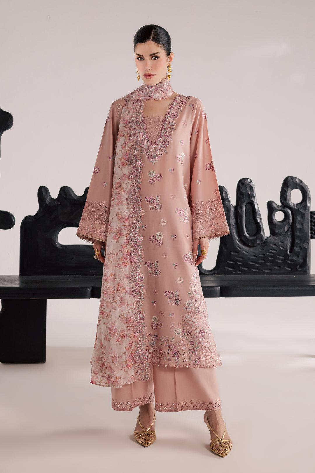  SunStone 3Pc - Festive Eid Pret BATIKSS26  BATIK   XS / Candy Pink / Pima Lawn-S / Candy Pink / Pima Lawn-M / Candy Pink / Pima Lawn-L / Candy Pink / Pima Lawn-XL / Candy Pink / Pima Lawn