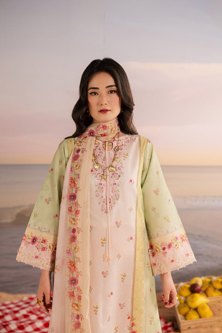  Syrus 3Pc - Printed Lawn Dress BATIKSS26  BATIK   XS / Pink / Lawn-S / Pink / Lawn-M / Pink / Lawn-L / Pink / Lawn-XL / Pink / Lawn