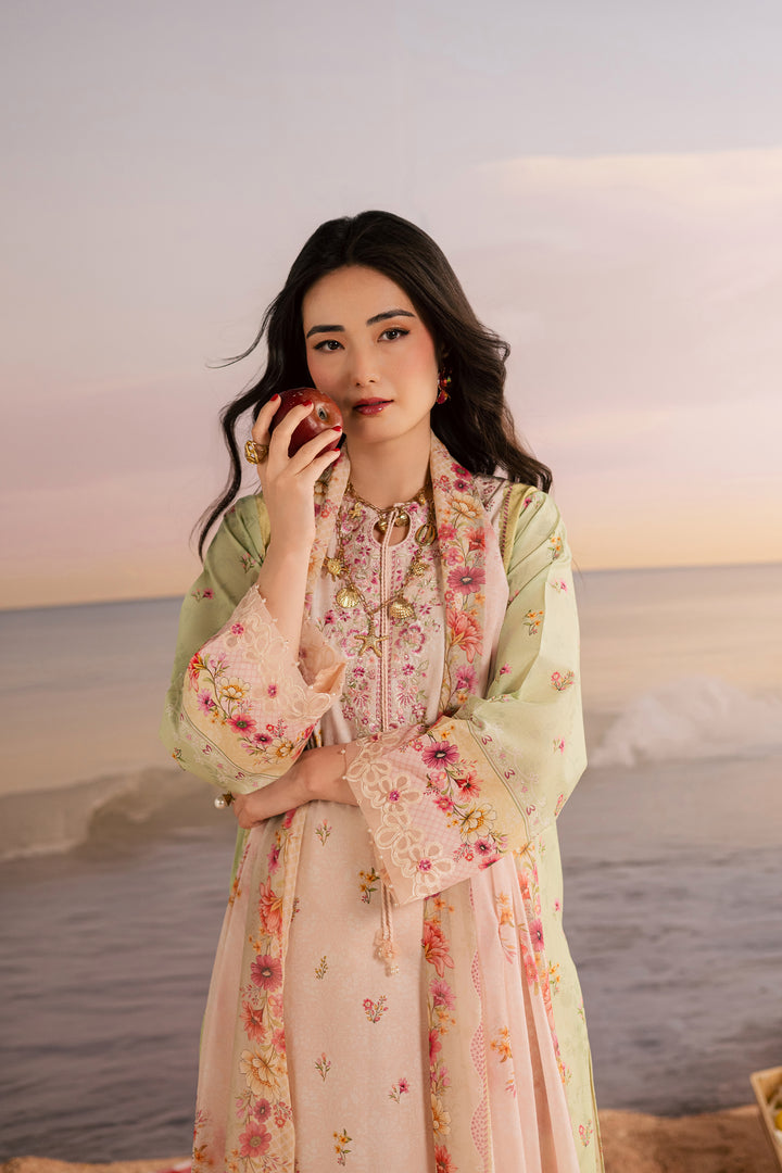  Syrus 3Pc - Printed Lawn Dress BATIKSS26  BATIK   XS / Pink / Lawn-S / Pink / Lawn-M / Pink / Lawn-L / Pink / Lawn-XL / Pink / Lawn