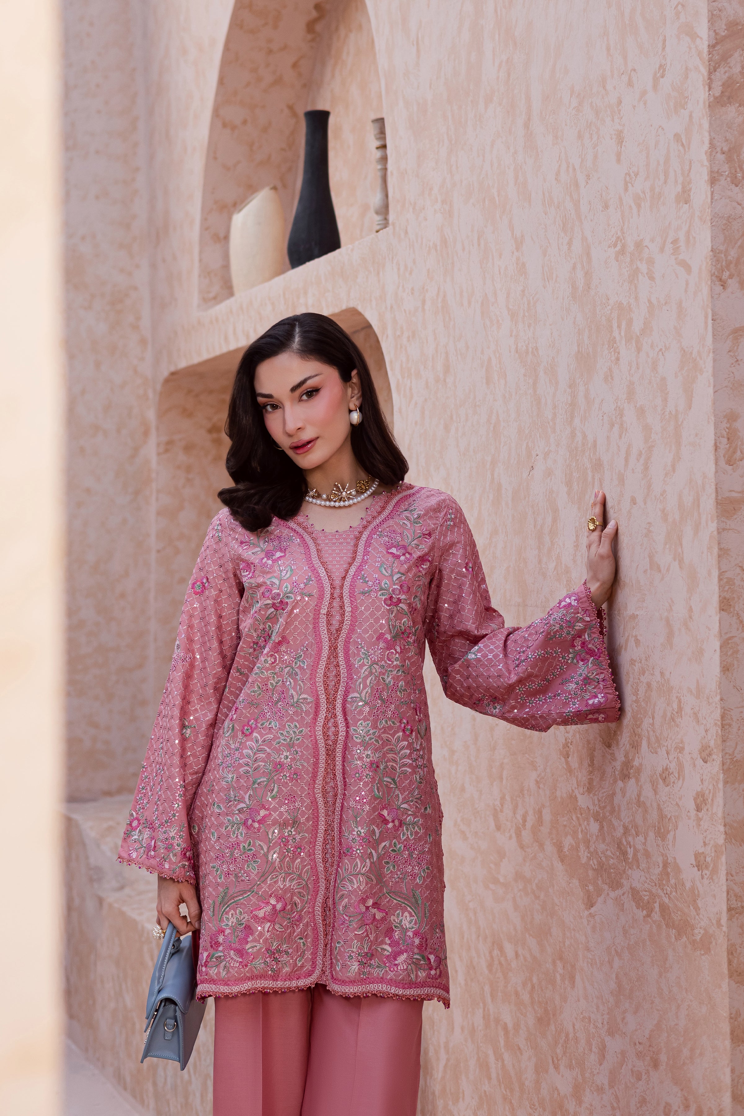  Taffy Blush 2Pc - Festive Embroidered Lawn BATIKEID2026  BATIK   XS / Taffy Pink / Pima Lawn-S / Taffy Pink / Pima Lawn-M / Taffy Pink / Pima Lawn-L / Taffy Pink / Pima Lawn-XL / Taffy Pink / Pima Lawn