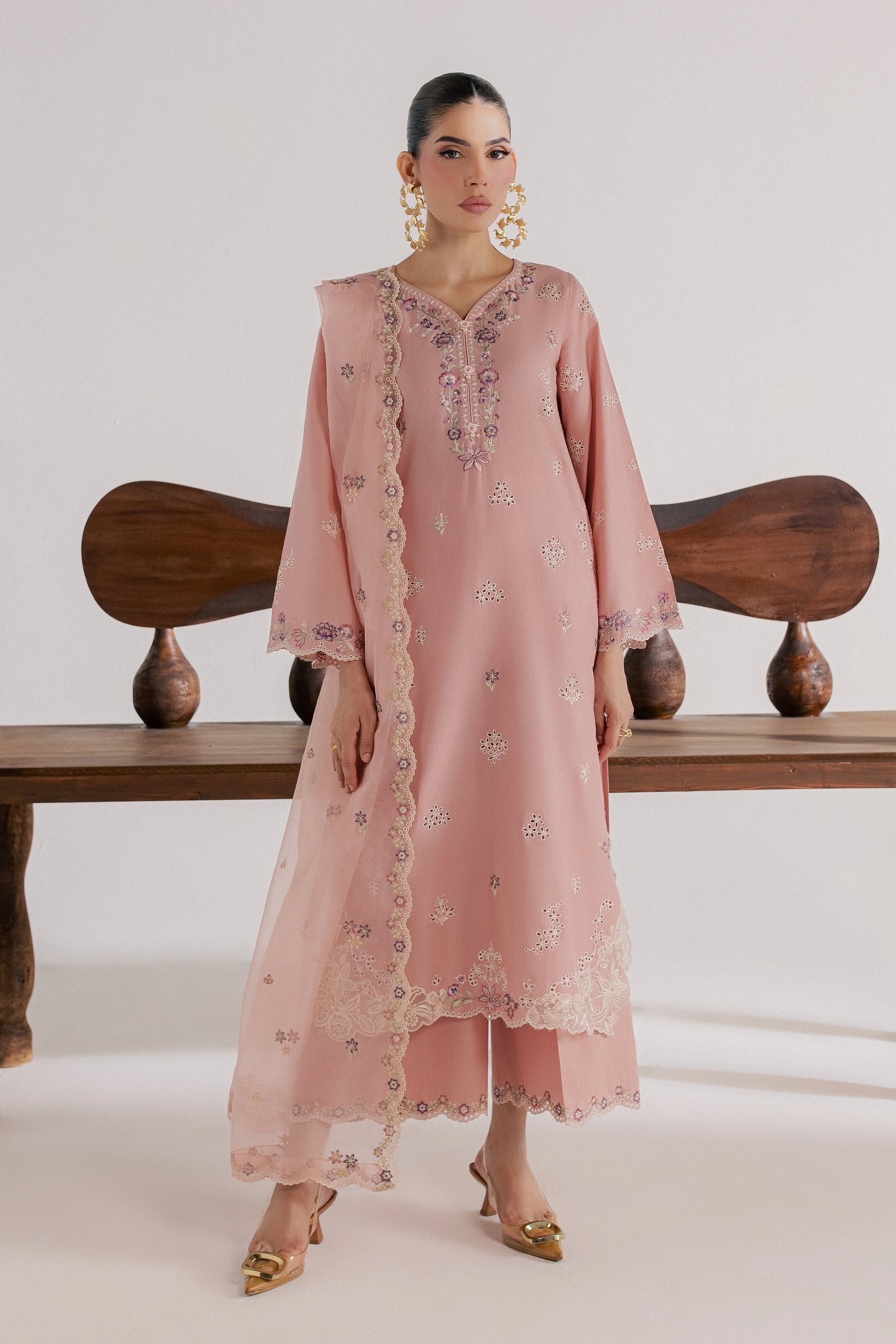 Taffy Macaron 3Pc - Luxury Embroidered Lawn BATIKSS26  BATIK   XS / Taffy Pink / Pima Lawn-S / Taffy Pink / Pima Lawn-M / Taffy Pink / Pima Lawn-L / Taffy Pink / Pima Lawn-XL / Taffy Pink / Pima Lawn