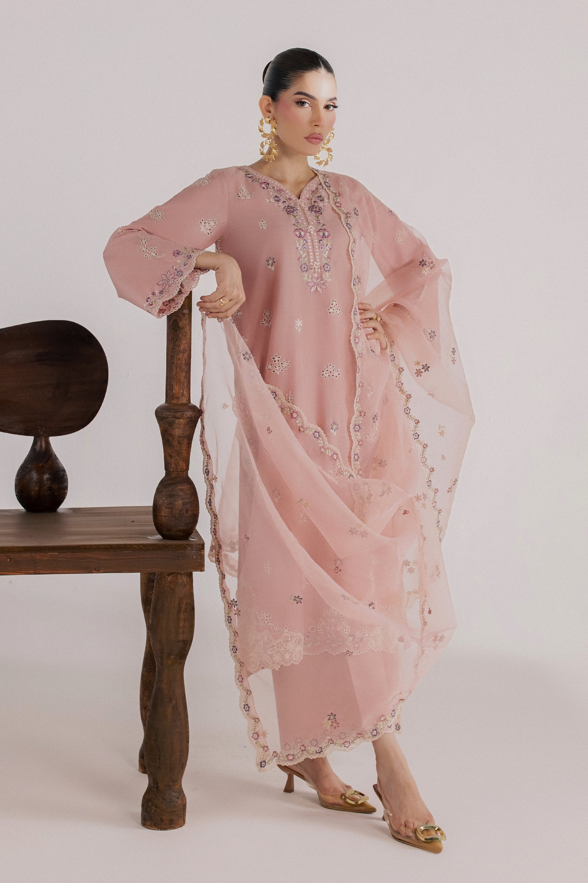  Taffy Macaron 3Pc - Luxury Embroidered Lawn BATIKSS26  BATIK   XS / Taffy Pink / Pima Lawn-S / Taffy Pink / Pima Lawn-M / Taffy Pink / Pima Lawn-L / Taffy Pink / Pima Lawn-XL / Taffy Pink / Pima Lawn