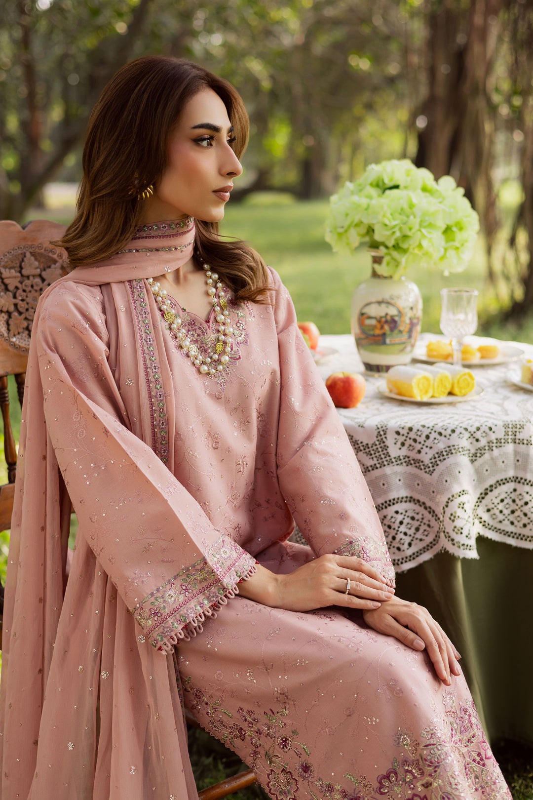  Taffy Pie 3Pc - Embroidered Khaddar Dress BATIK WINTER PRET 2025  BATIK   XS / Taffy Pink / Khaddar-S / Taffy Pink / Khaddar-M / Taffy Pink / Khaddar-L / Taffy Pink / Khaddar-XL / Taffy Pink / Khaddar