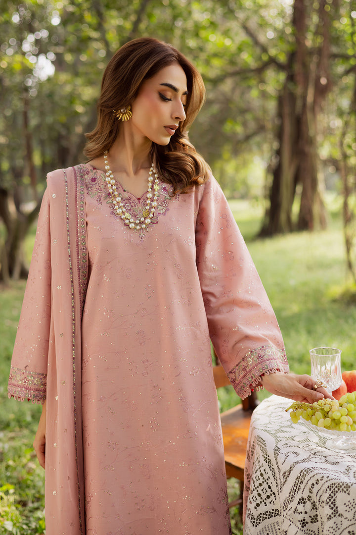  Taffy Pie 3Pc - Embroidered Khaddar Dress BATIK WINTER PRET 2025  BATIK   XS / Taffy Pink / Khaddar-S / Taffy Pink / Khaddar-M / Taffy Pink / Khaddar-L / Taffy Pink / Khaddar-XL / Taffy Pink / Khaddar