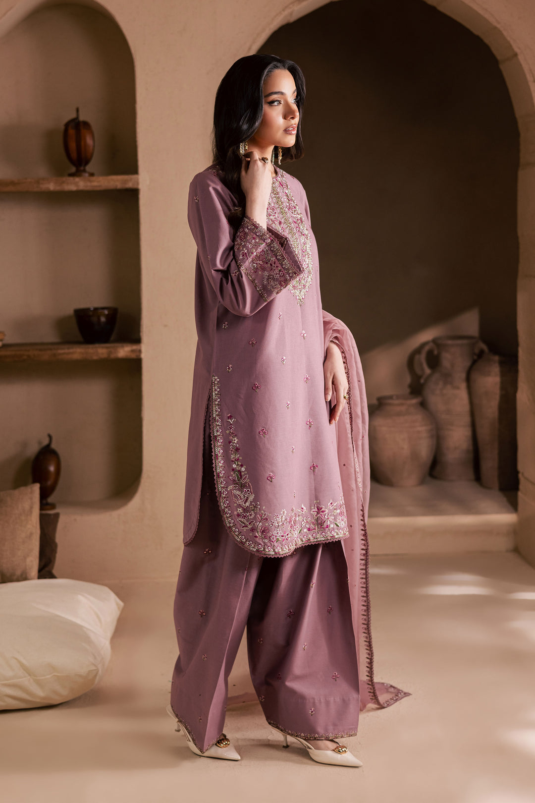  Tea Alyssa 3Pc - Embroidered Khaddar Dress BATIK WINTER PRET 2025  BATIK   XS / Onion / Khaddar-S / Onion / Khaddar-M / Onion / Khaddar-L / Onion / Khaddar-XL / Onion / Khaddar