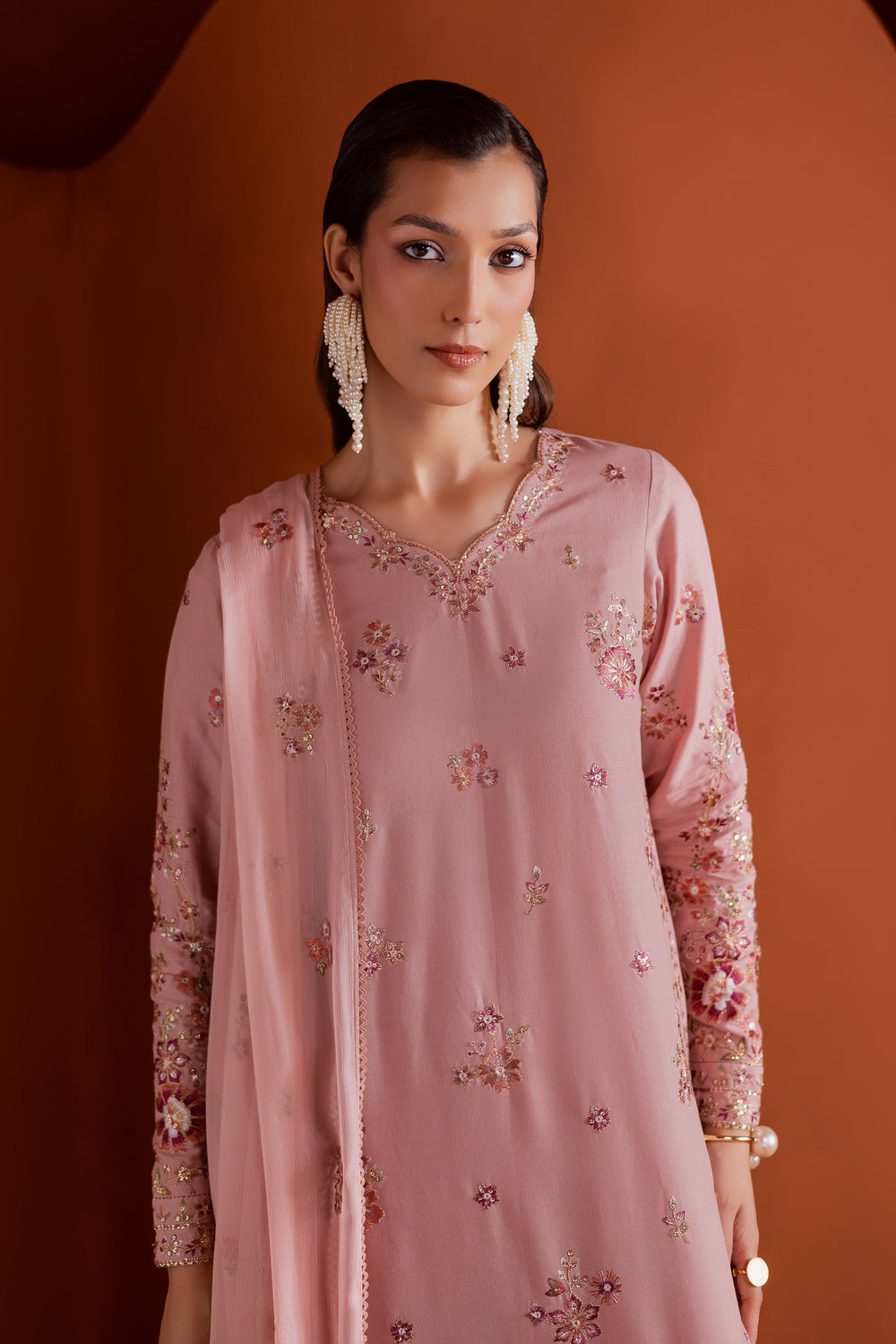  Tea Zunaisha 3Pc - Embroidered Khaddar Dress BATIK WINTER PRET 2025  BATIK   XS / Taffy Pink / Khaddar-S / Taffy Pink / Khaddar-M / Taffy Pink / Khaddar-L / Taffy Pink / Khaddar-XL / Taffy Pink / Khaddar