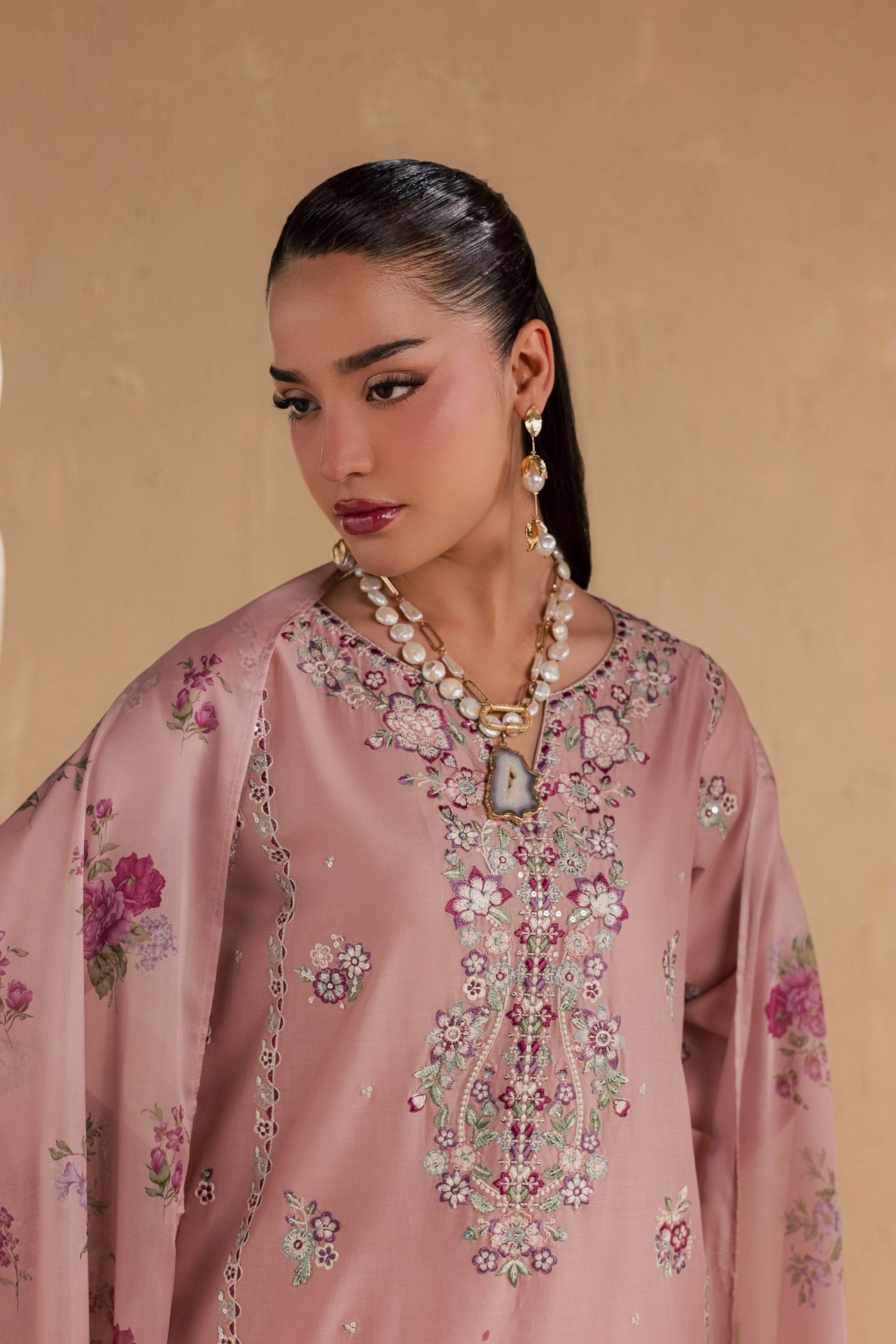  Velora 3Pc - Luxury Embroidered Lawn BATIKSS26  BATIK   XS / Taffy Pink / Pima Lawn-S / Taffy Pink / Pima Lawn-M / Taffy Pink / Pima Lawn-L / Taffy Pink / Pima Lawn-XL / Taffy Pink / Pima Lawn