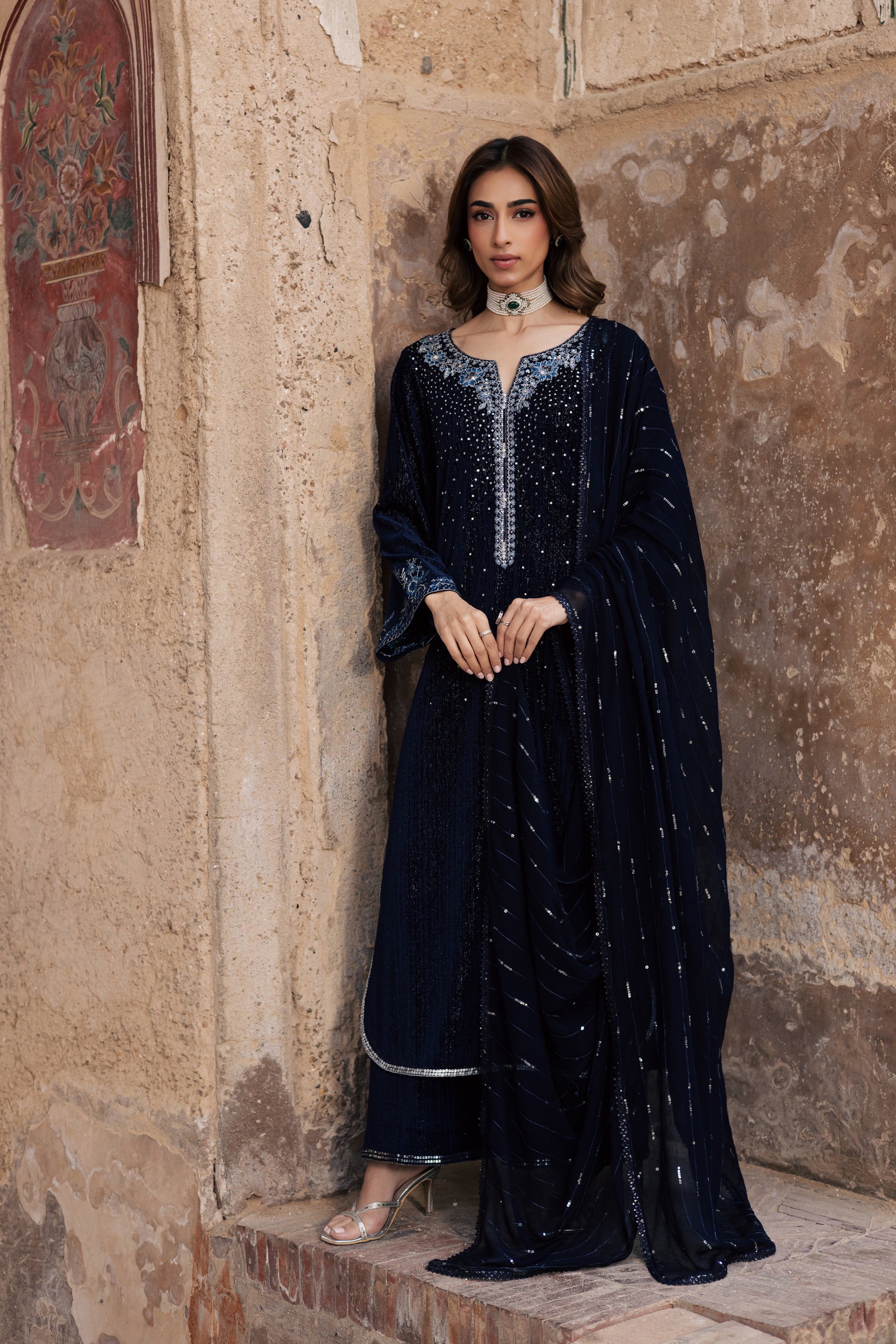  Whisper 3Pc - Velvet Formal Dress BATIKstudio  BATIK   S / Teal / Velvet-M / Teal / Velvet-L / Teal / Velvet