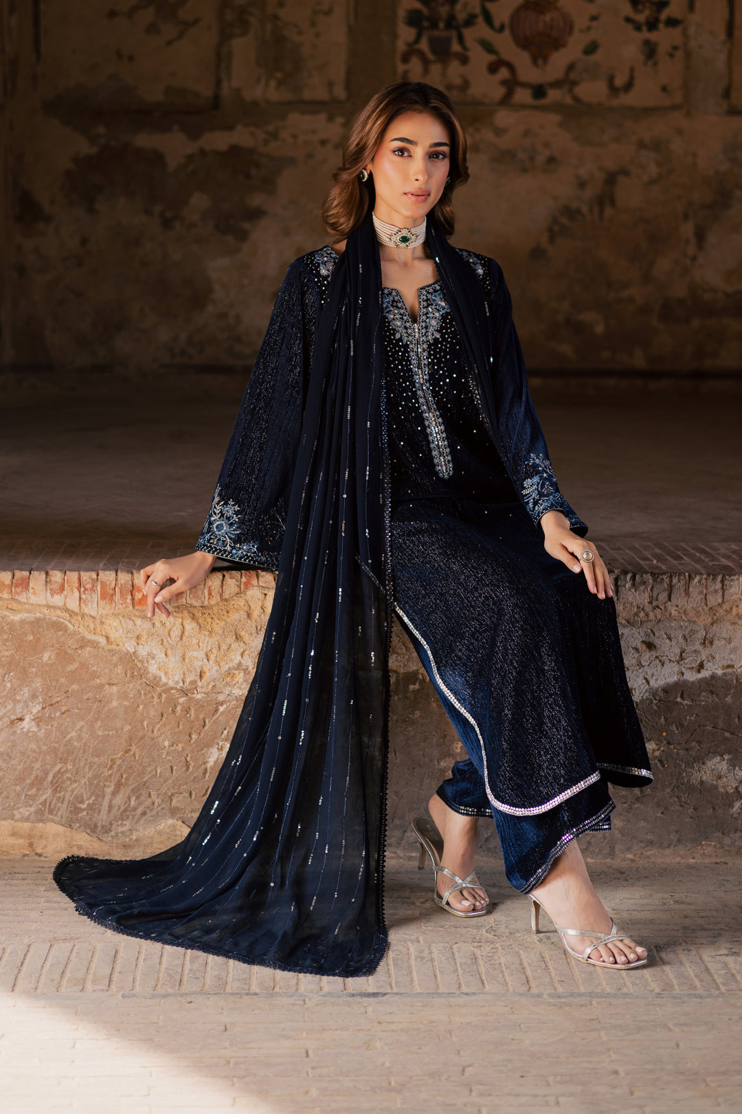  Whisper 3Pc - Velvet Formal Dress BATIKstudio  BATIK   S / Teal / Velvet-M / Teal / Velvet-L / Teal / Velvet