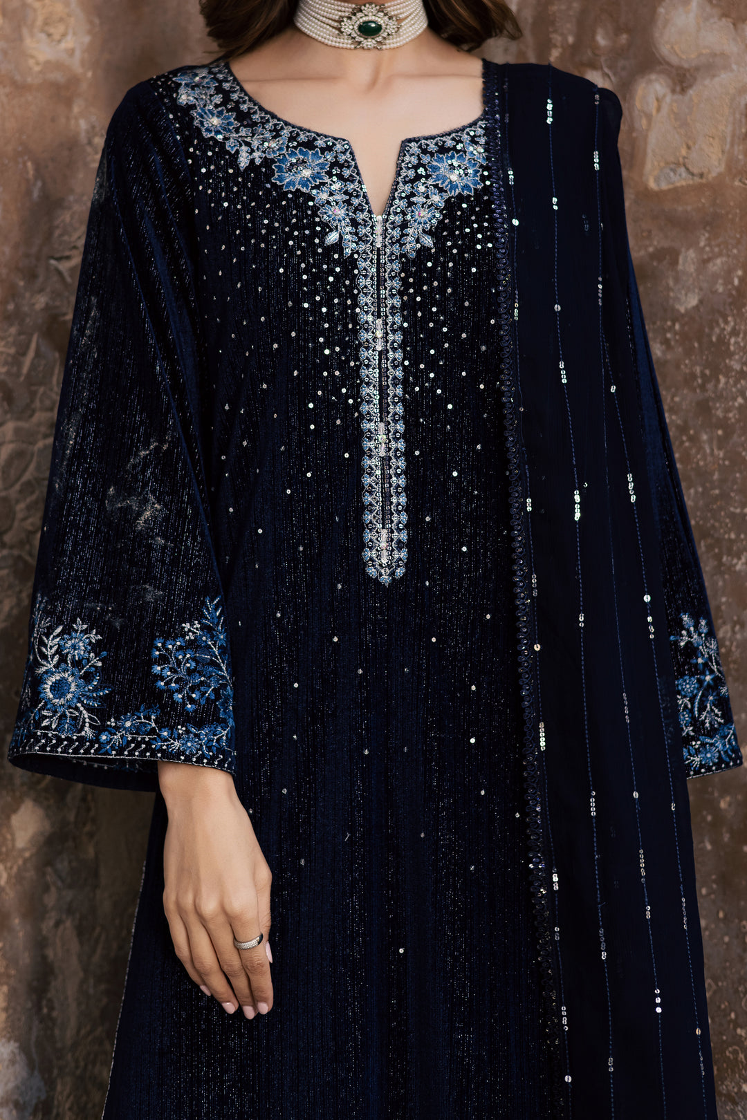  Whisper 3Pc - Velvet Formal Dress BATIKstudio  BATIK   S / Teal / Velvet-M / Teal / Velvet-L / Teal / Velvet