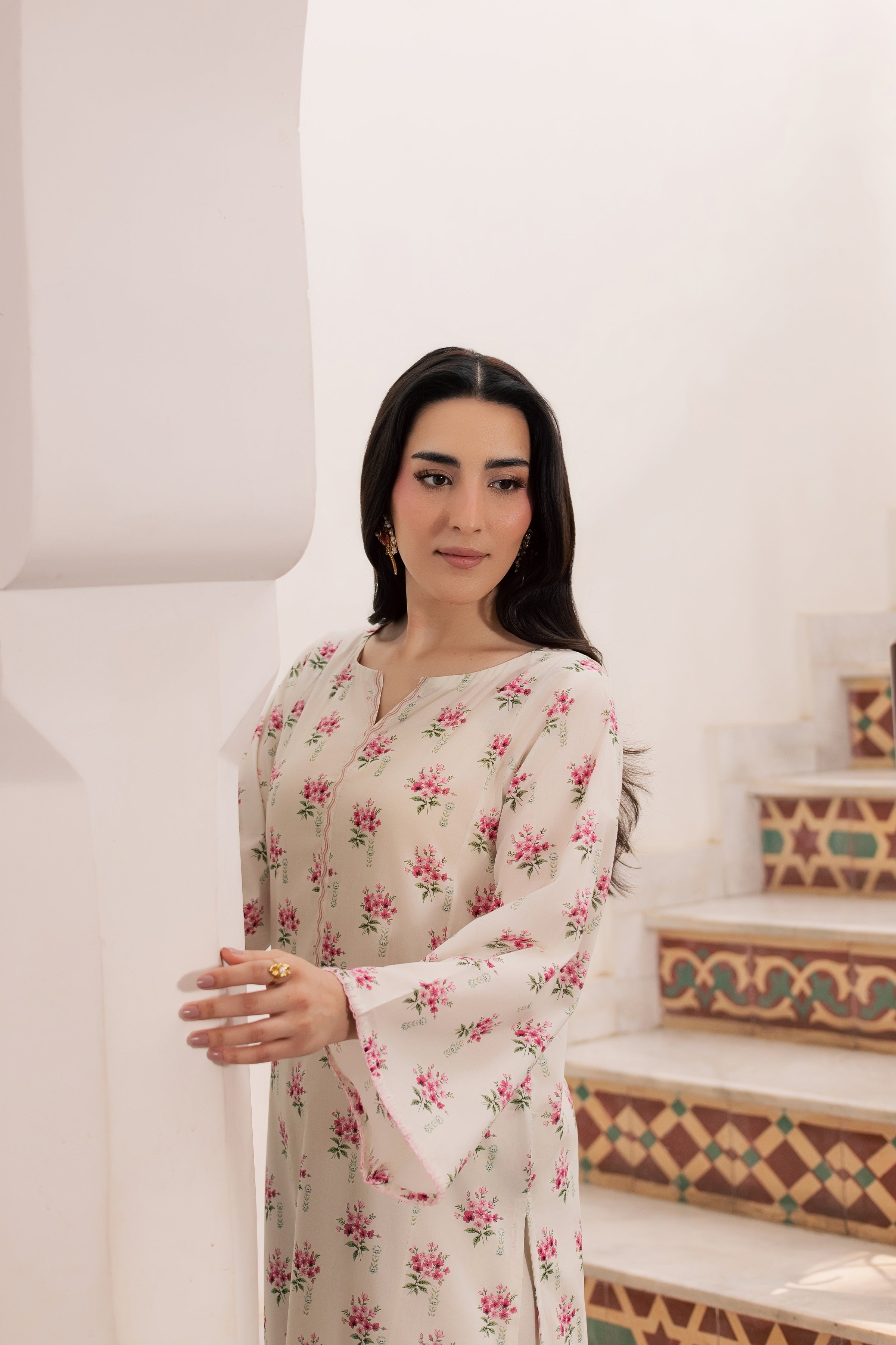  Yugioh 2Pc - Printed Lawn Dress BATIKSS26  BATIK   XS / Off White / Lawn-S / Off White / Lawn-M / Off White / Lawn-L / Off White / Lawn-XL / Off White / Lawn