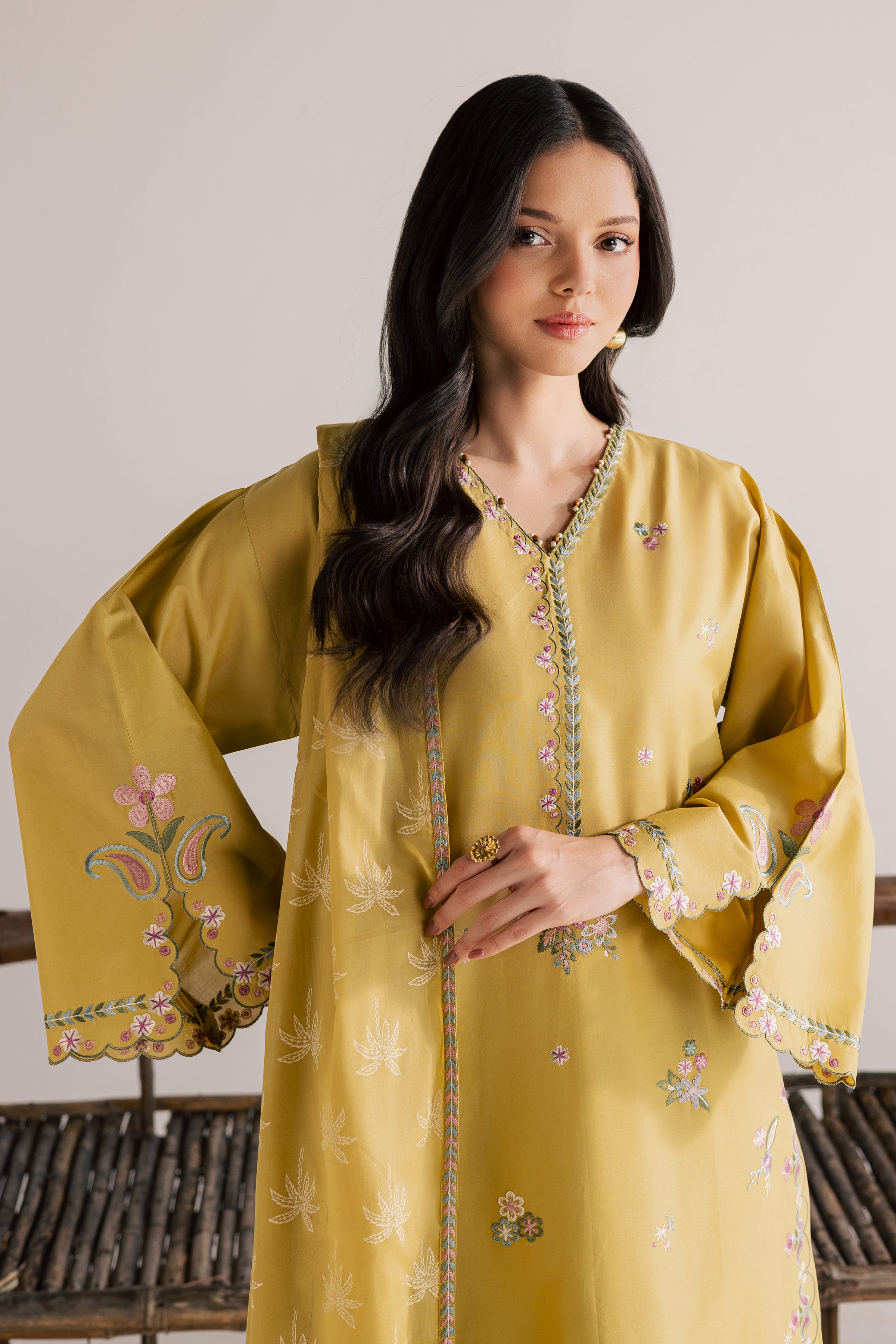  Zaitoon 3Pc - Embroidered Lawn Dress EverydayEdit26  BATIK   XS / Lime Green / Pima Lawn-S / Lime Green / Pima Lawn-M / Lime Green / Pima Lawn-L / Lime Green / Pima Lawn-XL / Lime Green / Pima Lawn