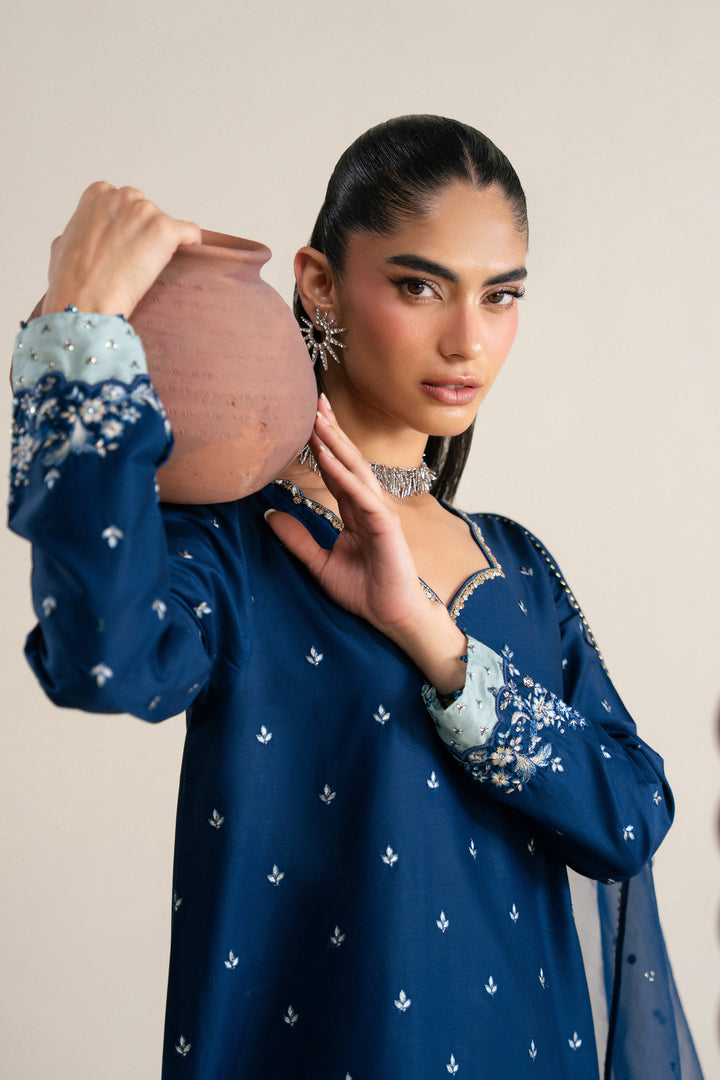  Zaviyaa 3Pc - Festive Eid Pret BATIKSS26  BATIK   XS / Royal Blue / Giza-S / Royal Blue / Giza-M / Royal Blue / Giza-L / Royal Blue / Giza-XL / Royal Blue / Giza