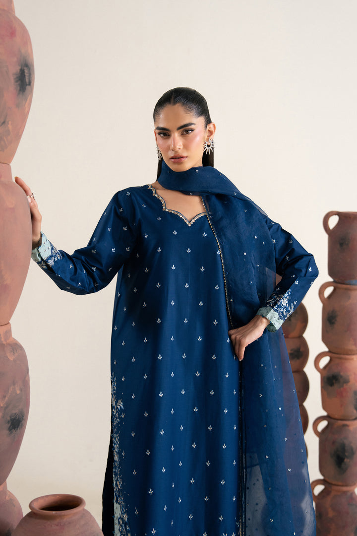  Zaviyaa 3Pc - Festive Eid Pret BATIKSS26  BATIK   XS / Royal Blue / Giza-S / Royal Blue / Giza-M / Royal Blue / Giza-L / Royal Blue / Giza-XL / Royal Blue / Giza