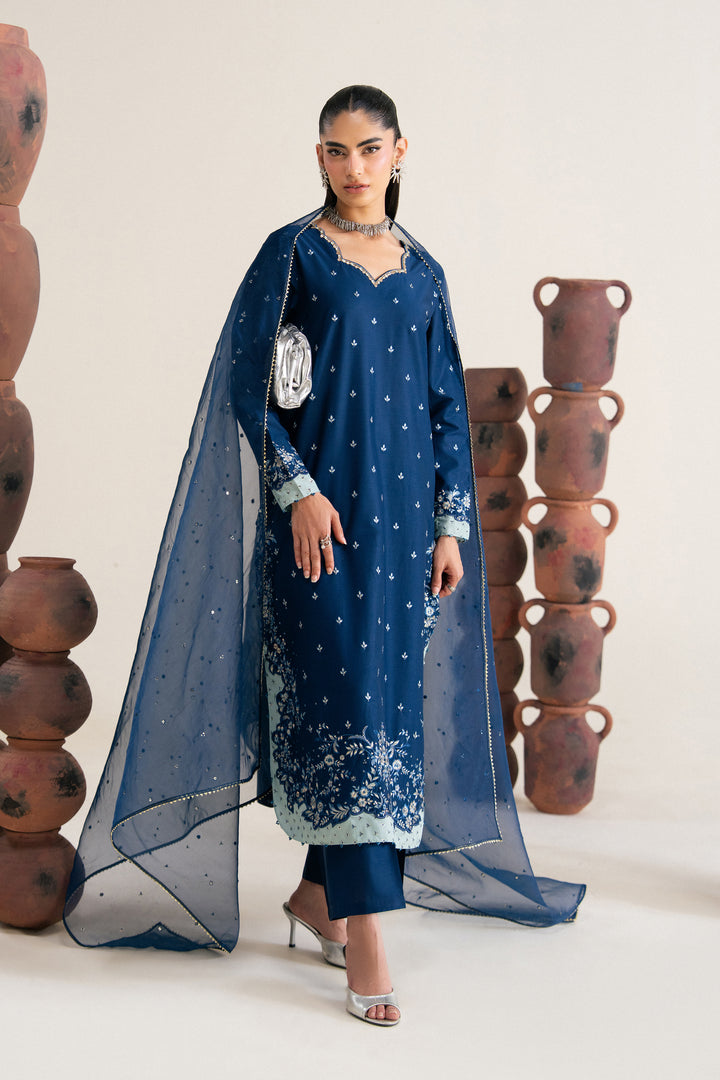  Zaviyaa 3Pc - Festive Eid Pret BATIKSS26  BATIK   XS / Royal Blue / Giza-S / Royal Blue / Giza-M / Royal Blue / Giza-L / Royal Blue / Giza-XL / Royal Blue / Giza