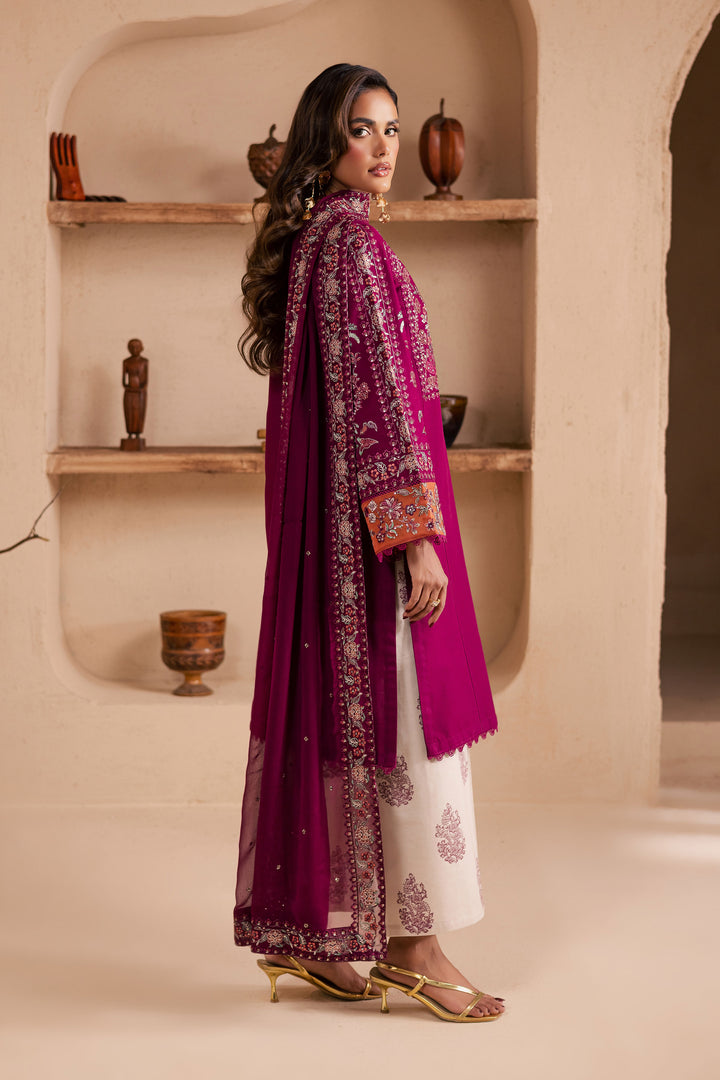  Zeva 3Pc - Embroidered Khaddar Dress BATIK WINTER PRET 2025  BATIK   XS / Beet Root / Khaddar-S / Beet Root / Khaddar-M / Beet Root / Khaddar-L / Beet Root / Khaddar-XL / Beet Root / Khaddar