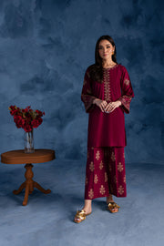 Cherry Charm 2Pc - Embroidered Lawn Dress - BATIK