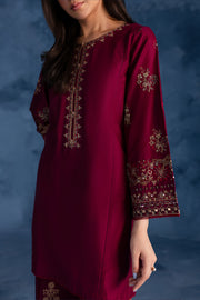 Cherry Charm 2Pc - Embroidered Lawn Dress - BATIK