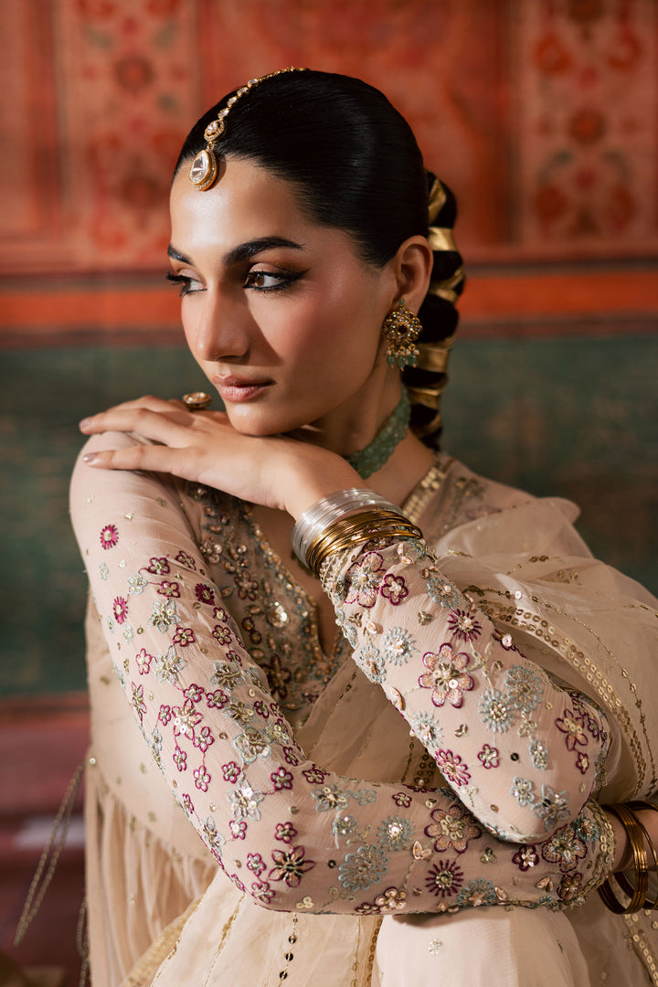 Fiona Lux 3Pc - Chiffon Wedding Frock