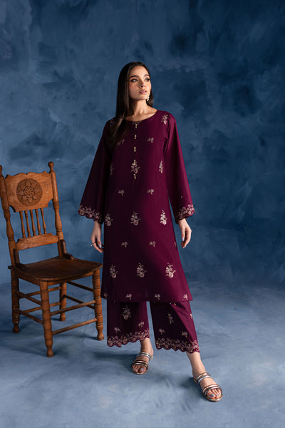 Florid 2Pc - Embroidered Lawn Dress - BATIK