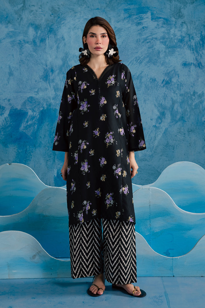 Sammar 2Pc - Printed Lawn Dress
