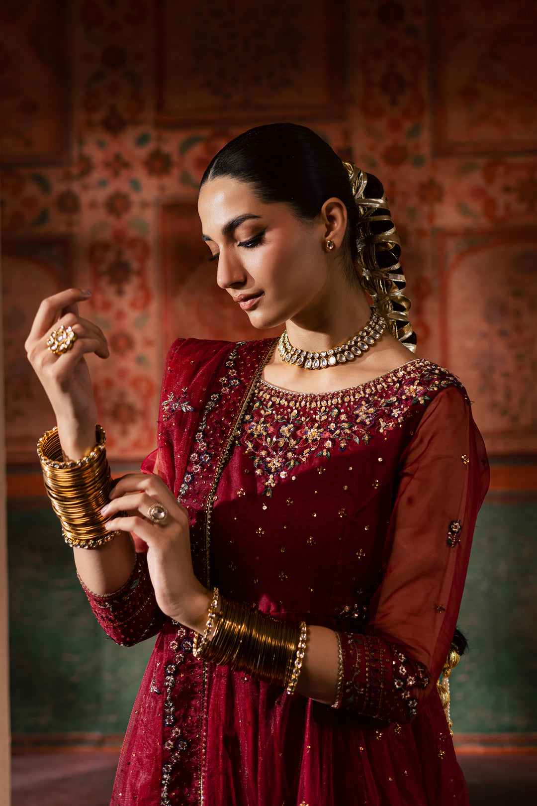 Janan  3Pc - Luxury Wedding Frock