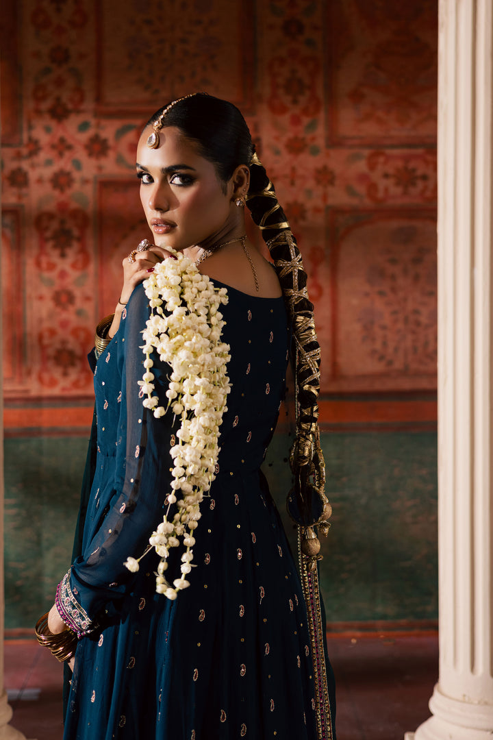 Mor Pankh 3Pc - Chiffon Wedding Frock