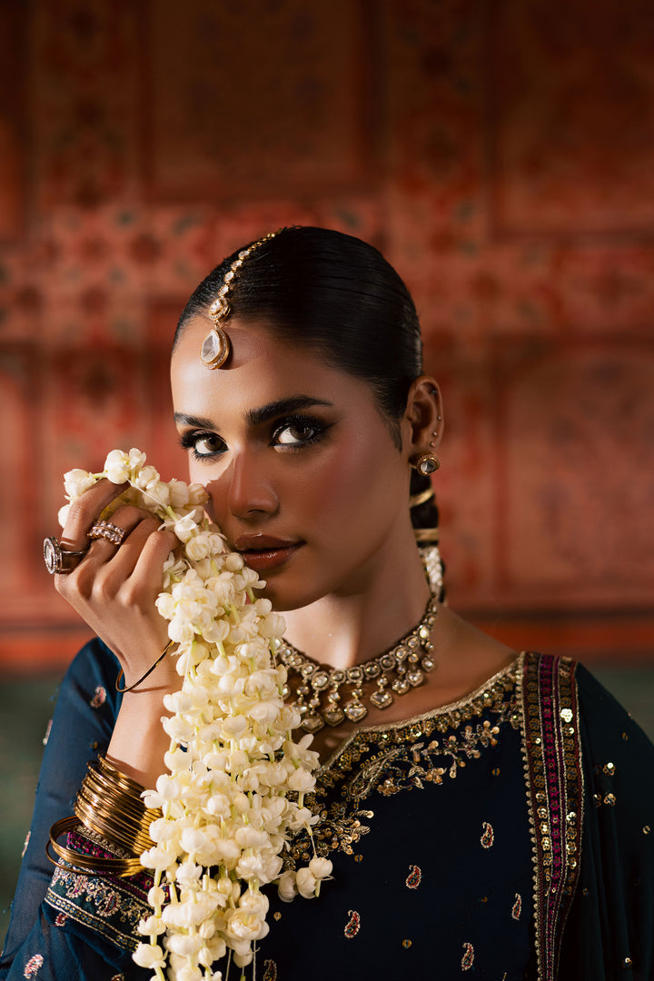 Mor Pankh 3Pc - Chiffon Wedding Frock