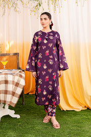 Purple Mist 2Pc - Printed Lawn Dress - BATIK