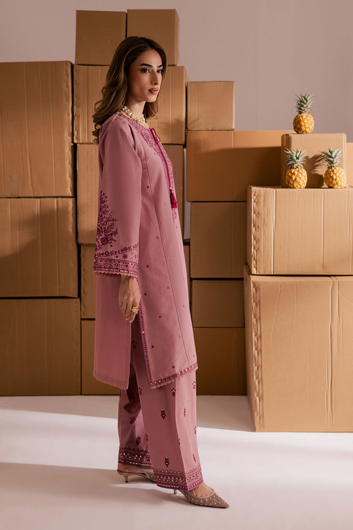 Roop 2Pc - Embroidered Khaddar Dress