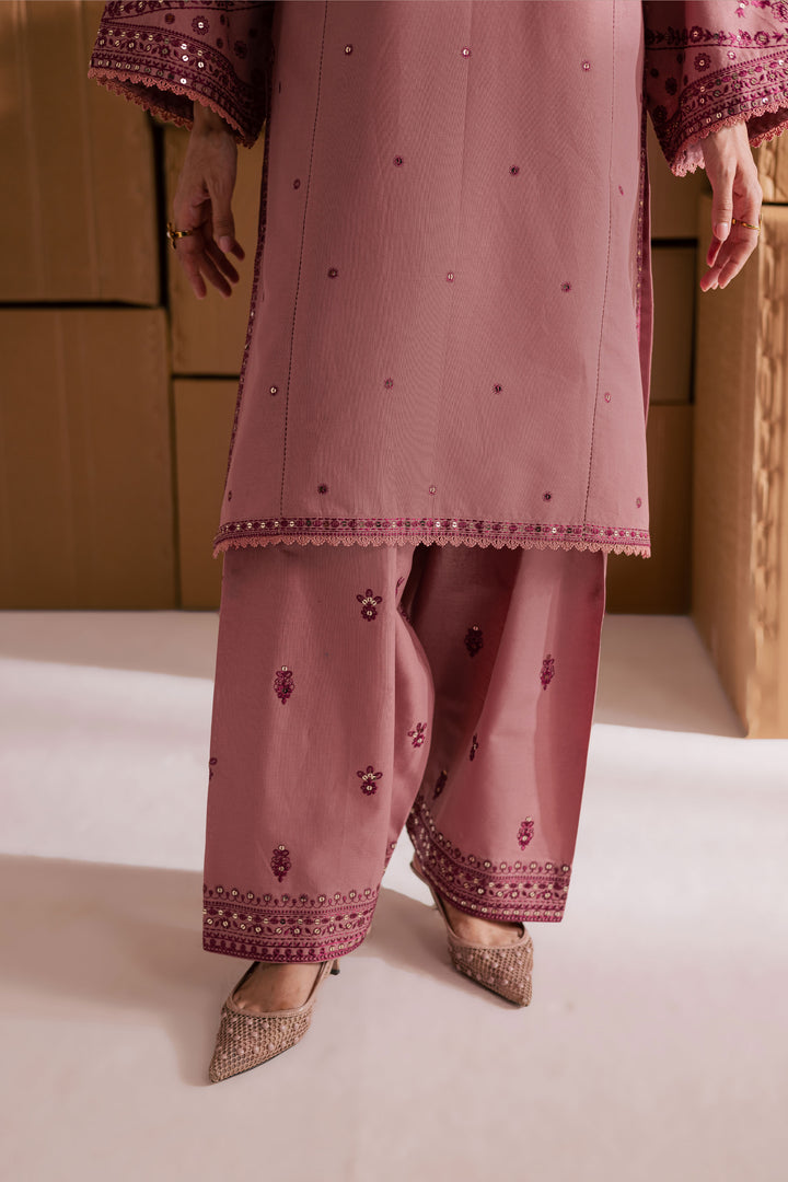 Roop 2Pc - Embroidered Khaddar Dress