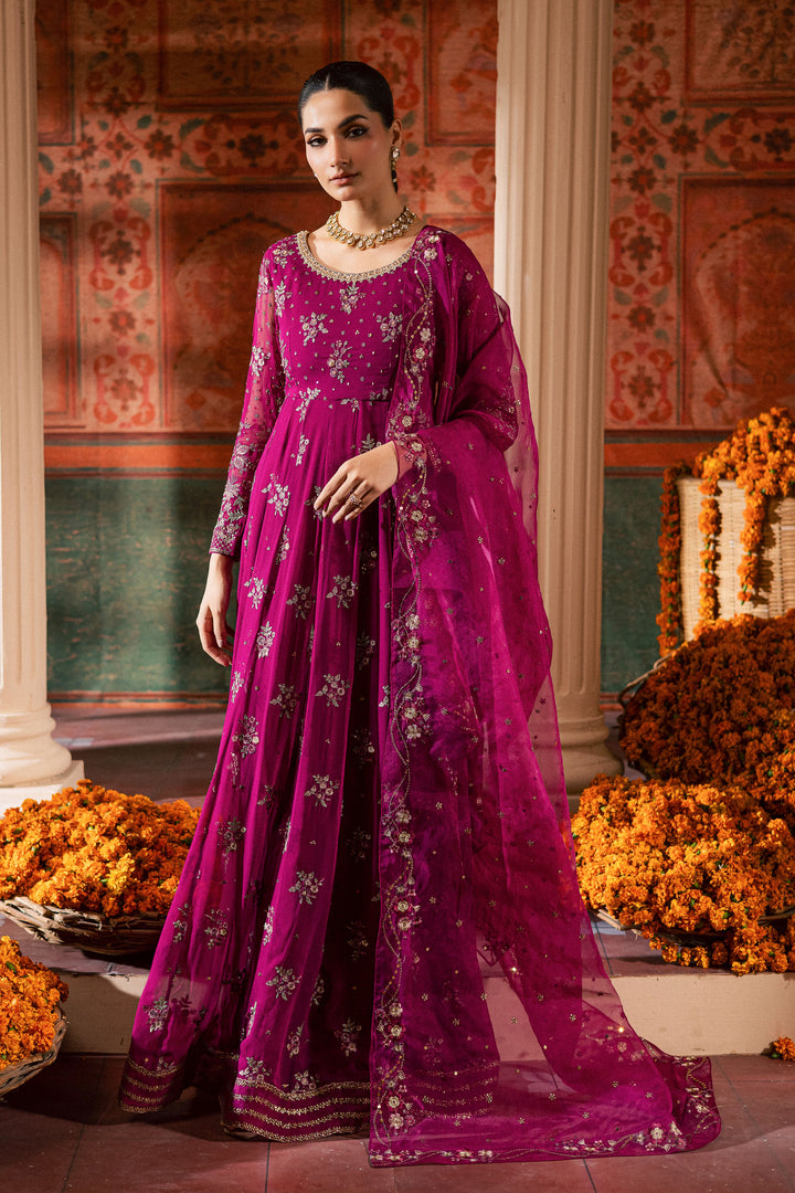 Sehar 3Pc - Chiffon Wedding Frock