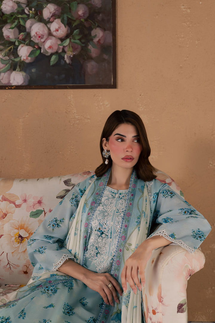 Gojo 3Pc - Printed Lawn Dress