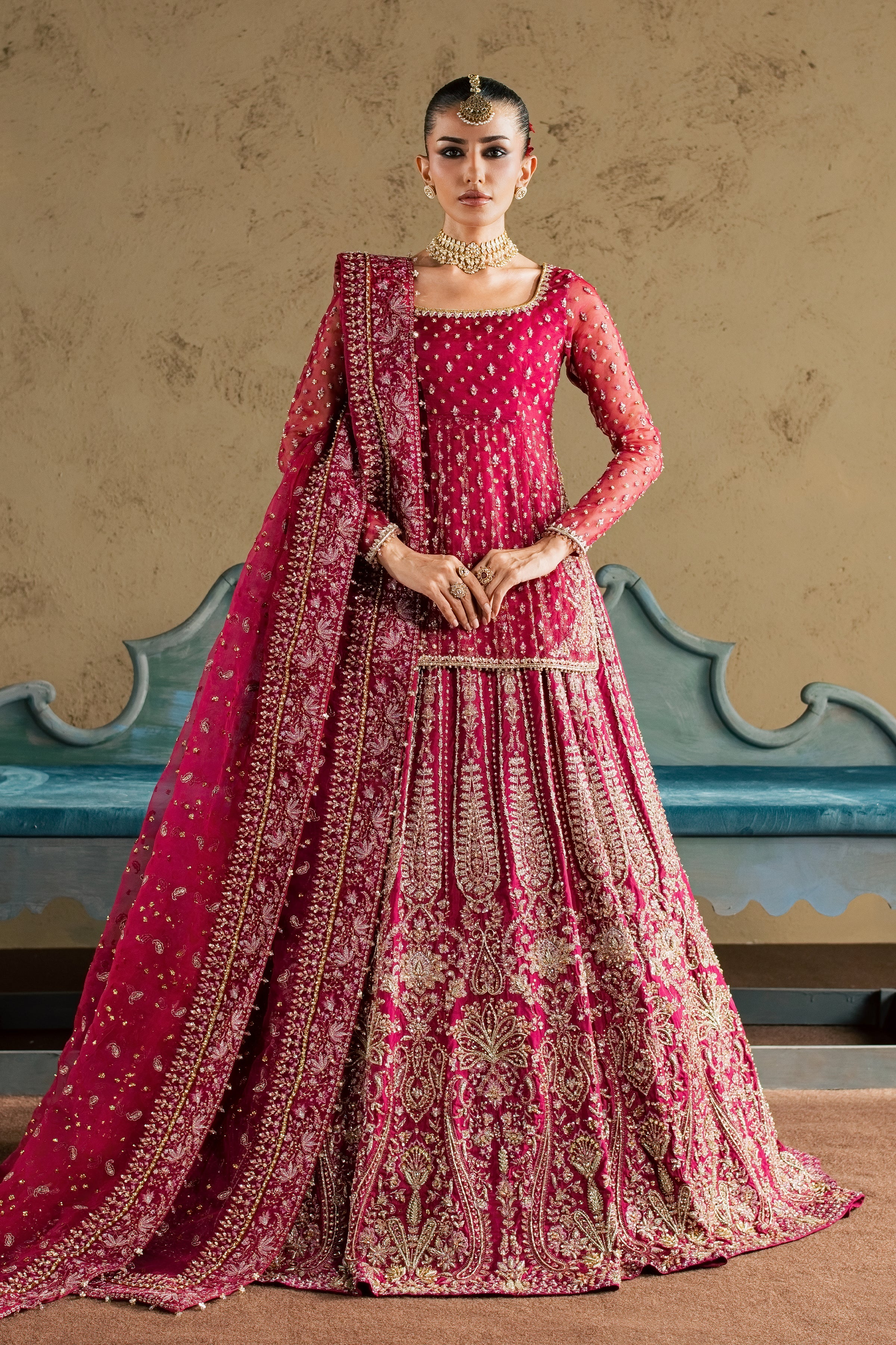 Zaleh 4Pc - Bridal Dress