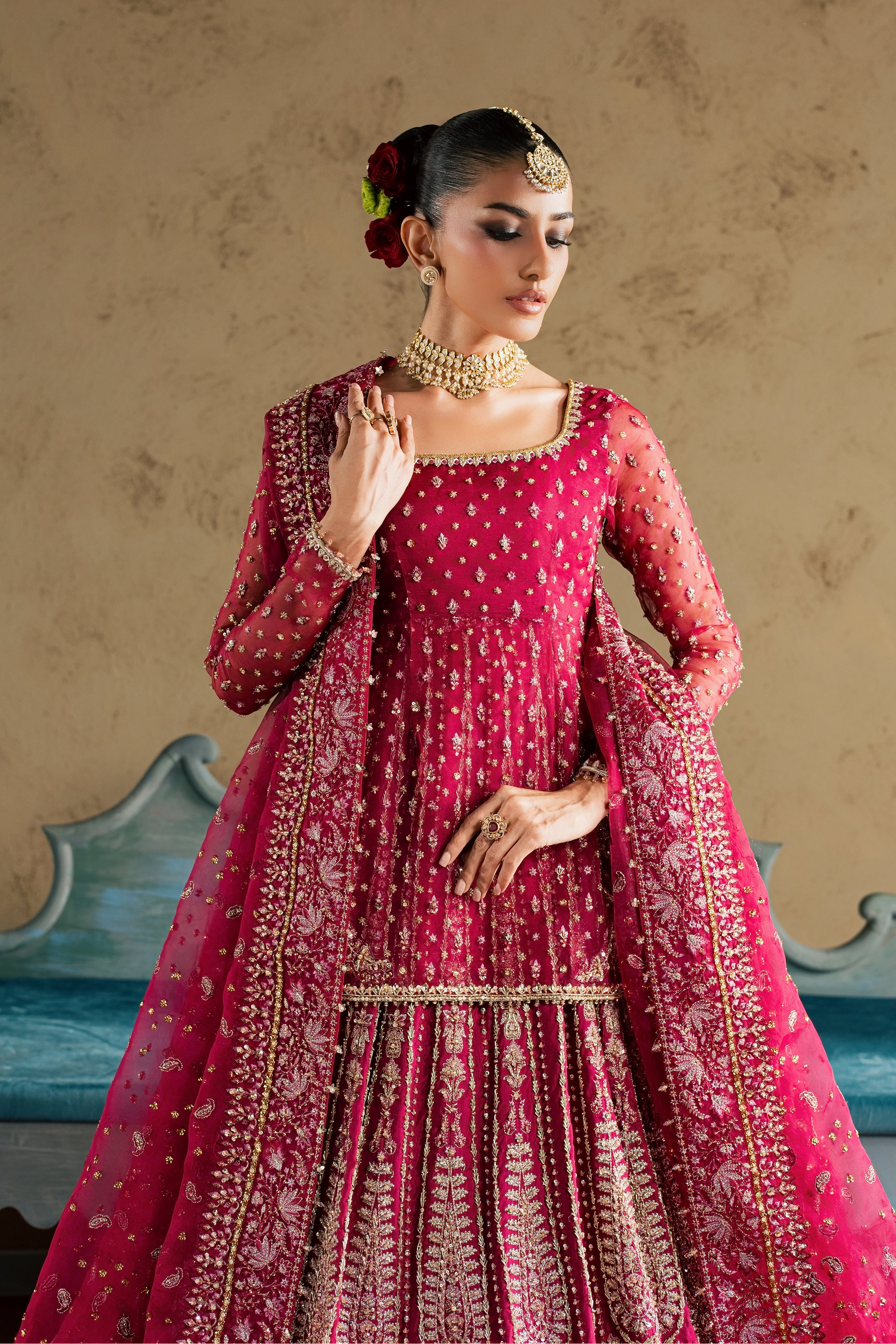 Zaleh 4Pc - Bridal Dress