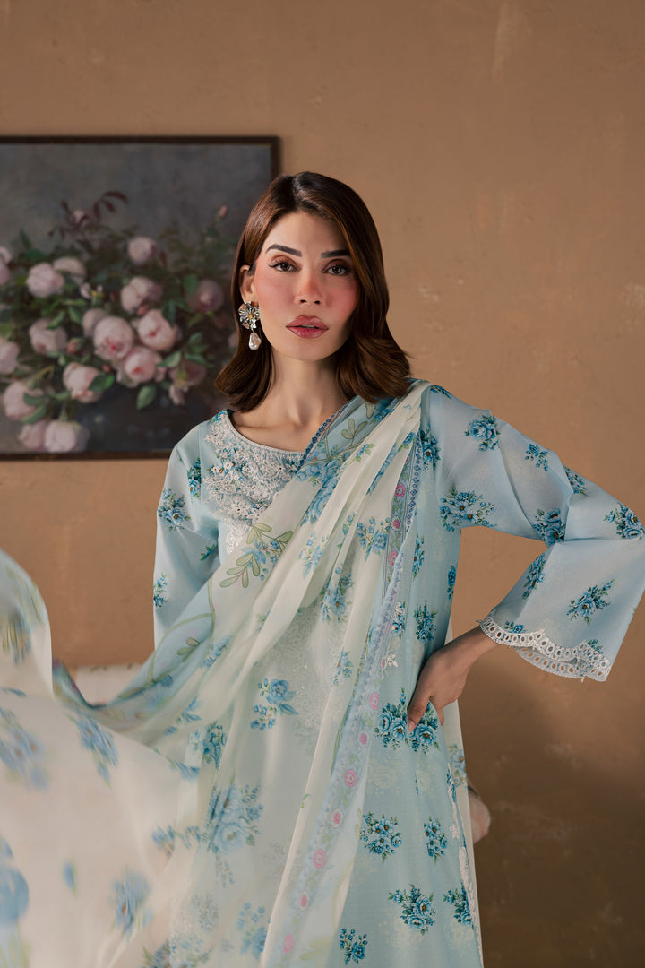Gojo 3Pc - Printed Lawn Dress