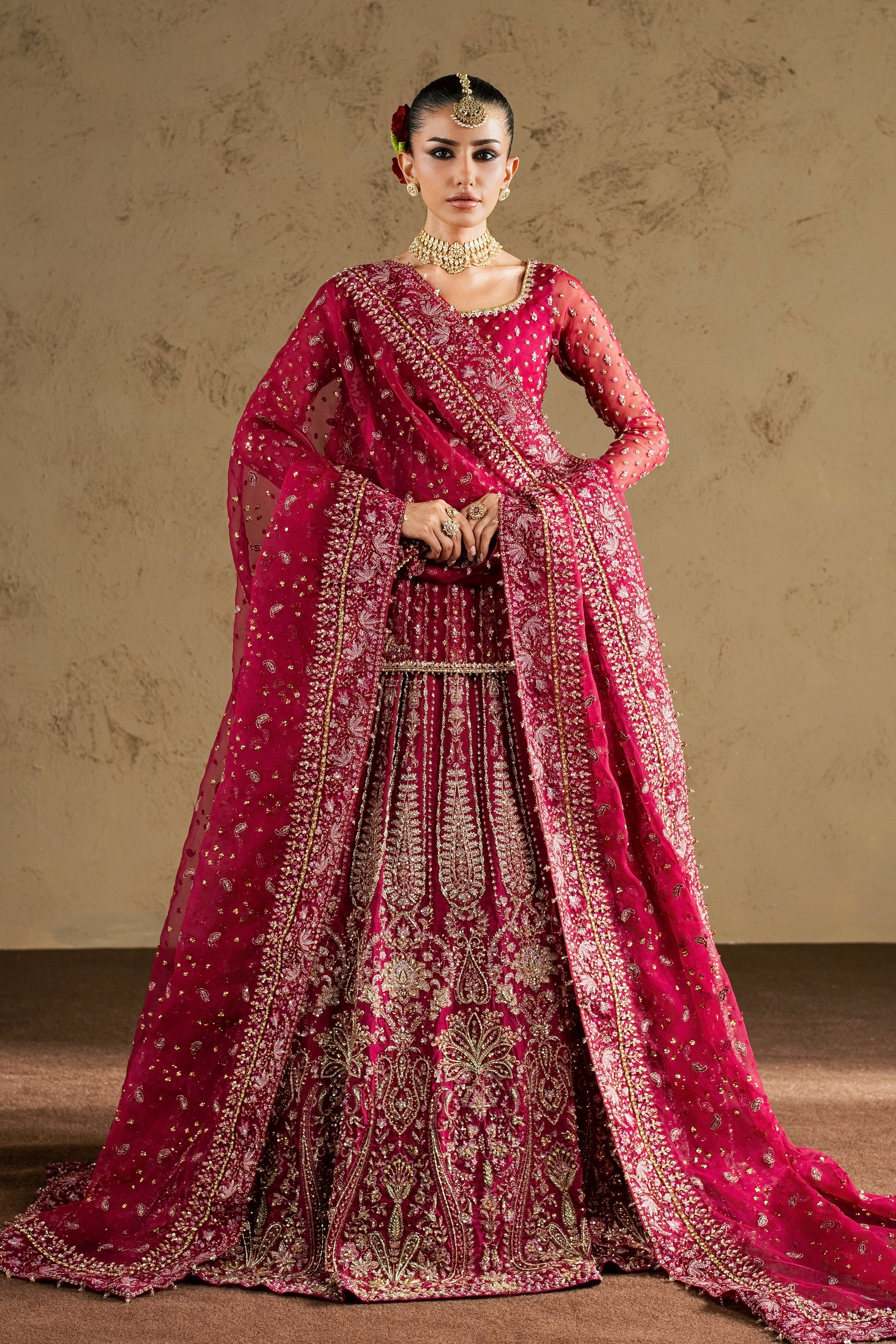 Zaleh 4Pc - Bridal Dress