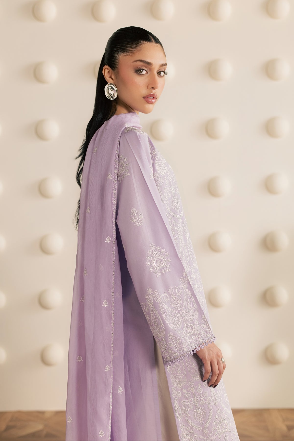 Silwat 3Pc - Embroidered Cambric Pret