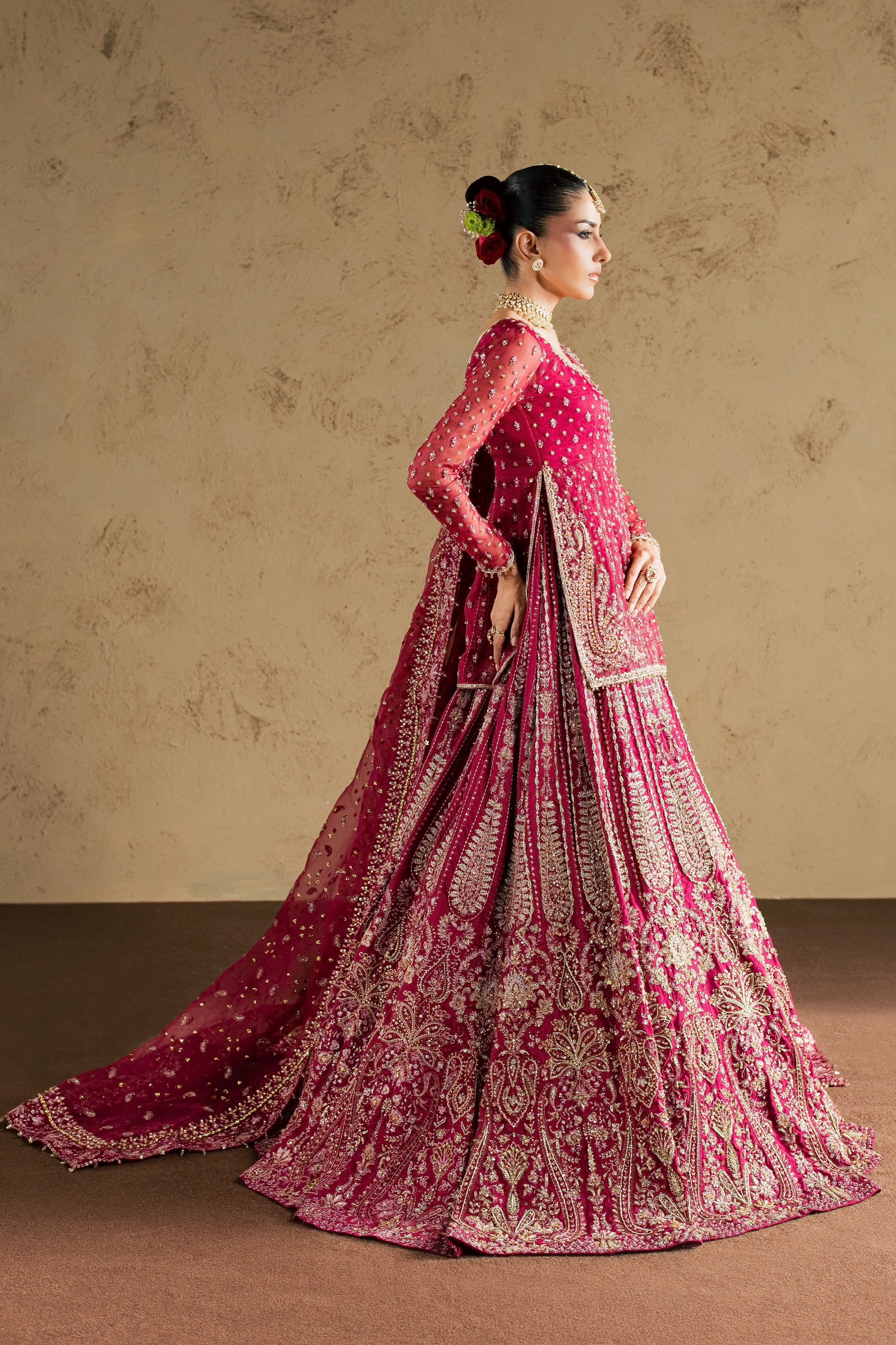 Zaleh 4Pc - Bridal Dress