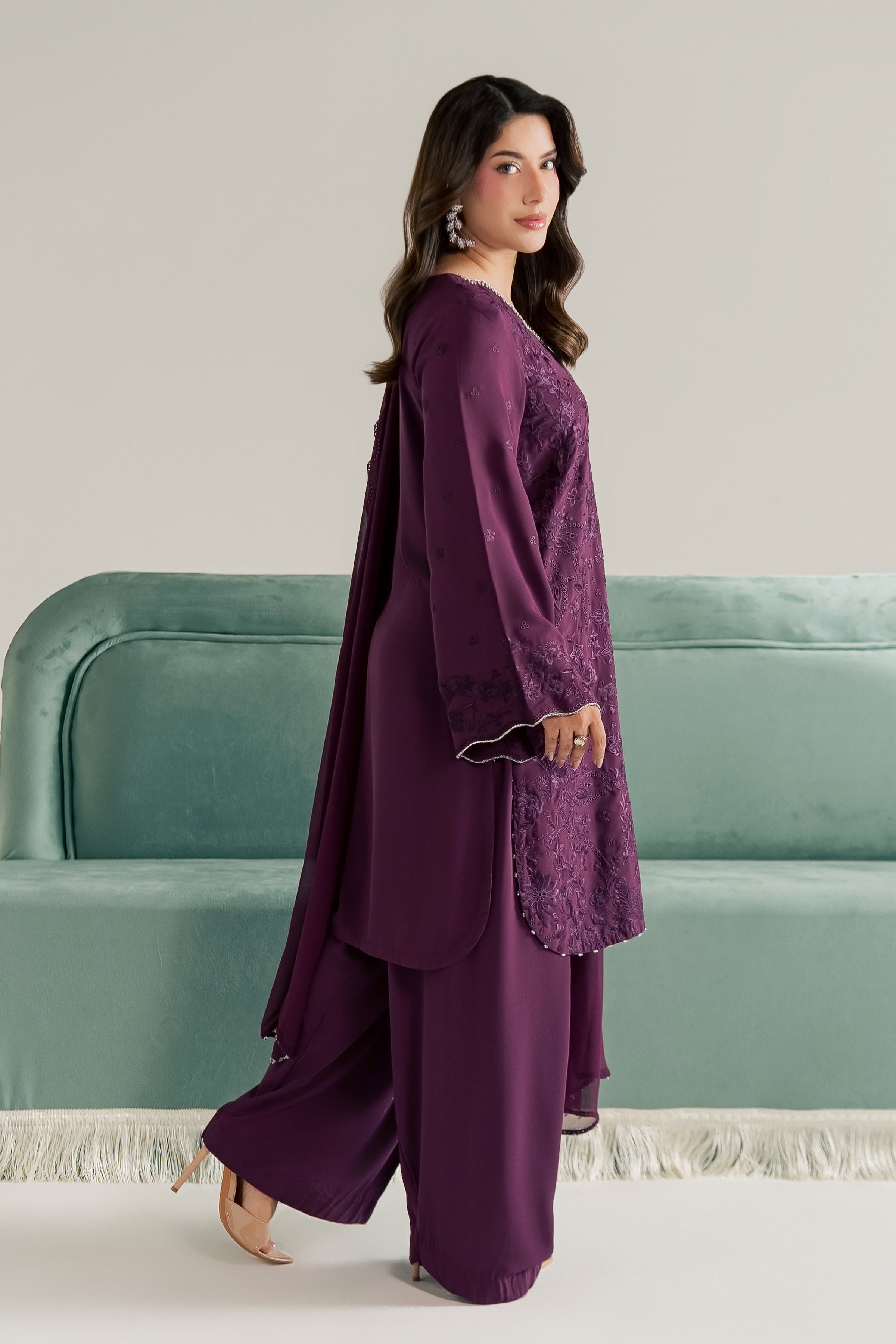 Noushay 3Pc - Festive Luxe Pret