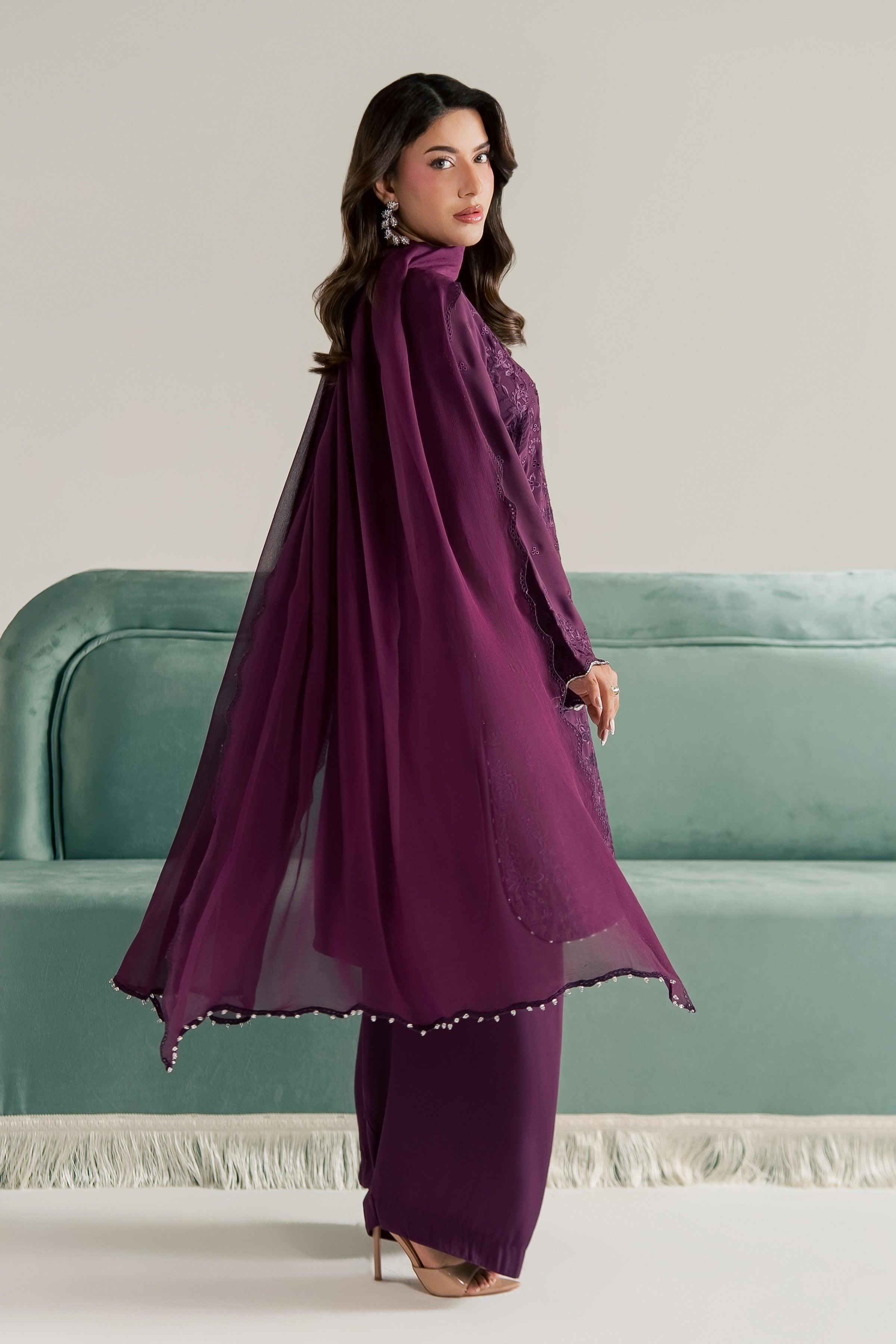 Noushay 3Pc - Festive Luxe Pret