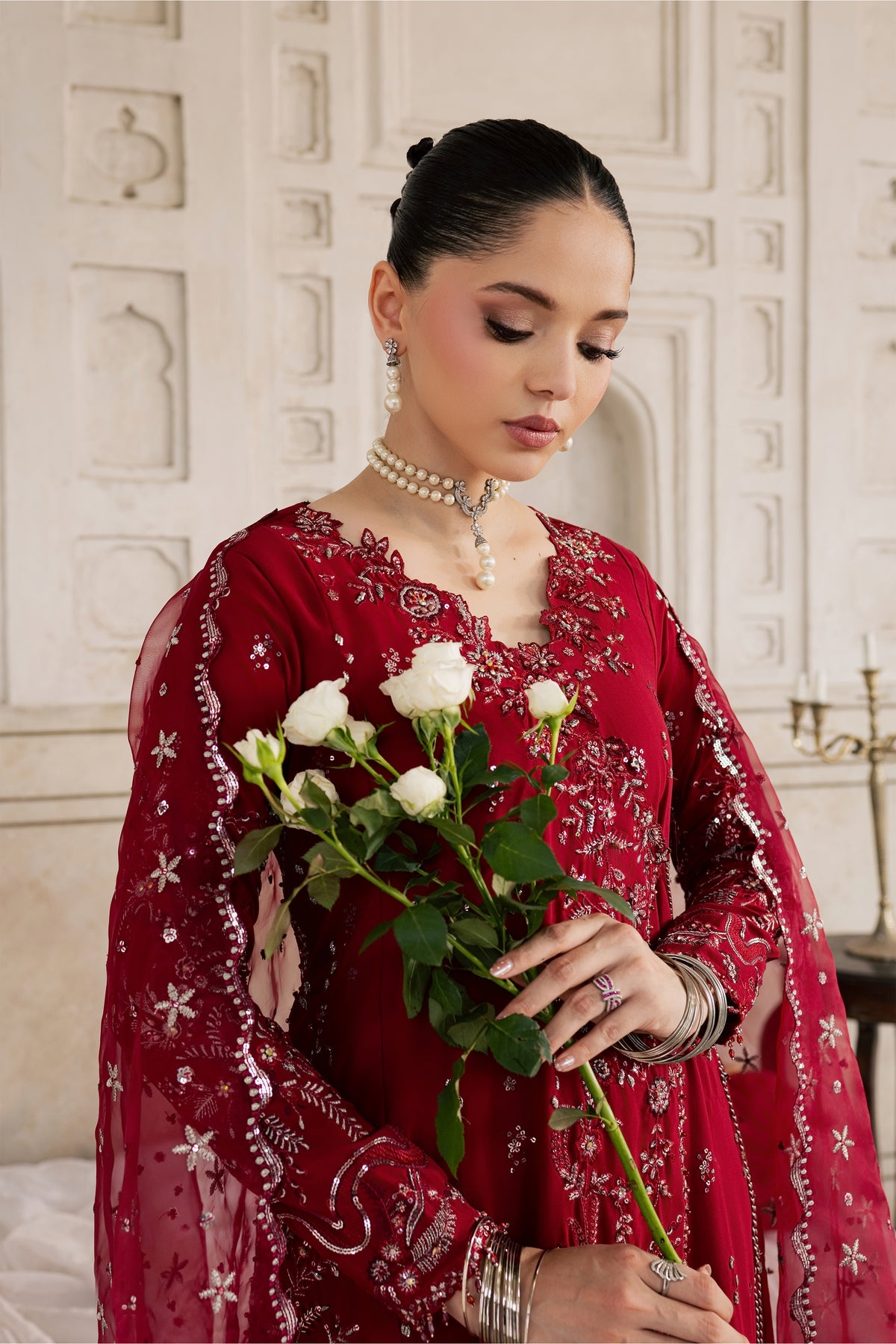 Ghazal e Bahar 3Pc - Wedding Formal Dress