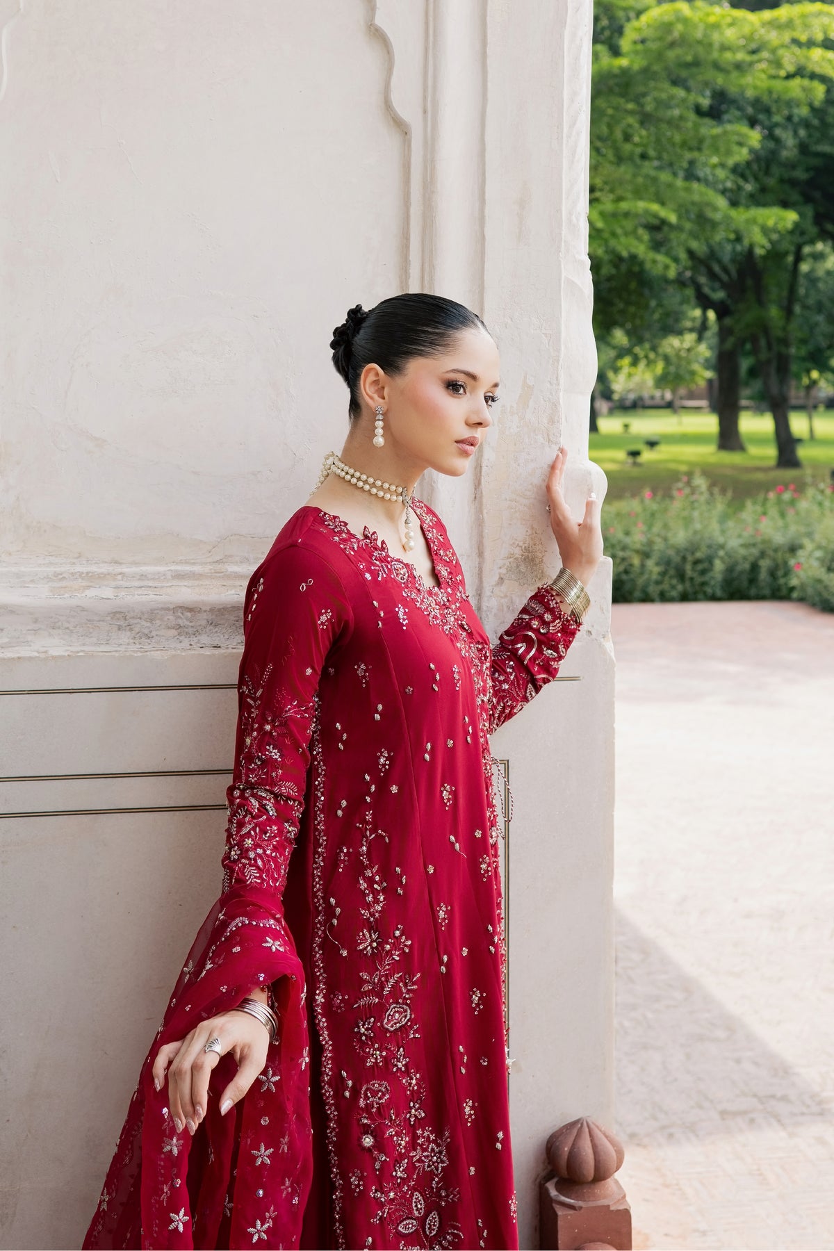 Ghazal e Bahar 3Pc - Wedding Formal Dress