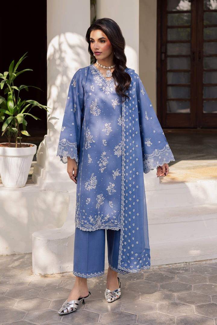 Chaandi 3Pc - Embroidered Khaddar Dress