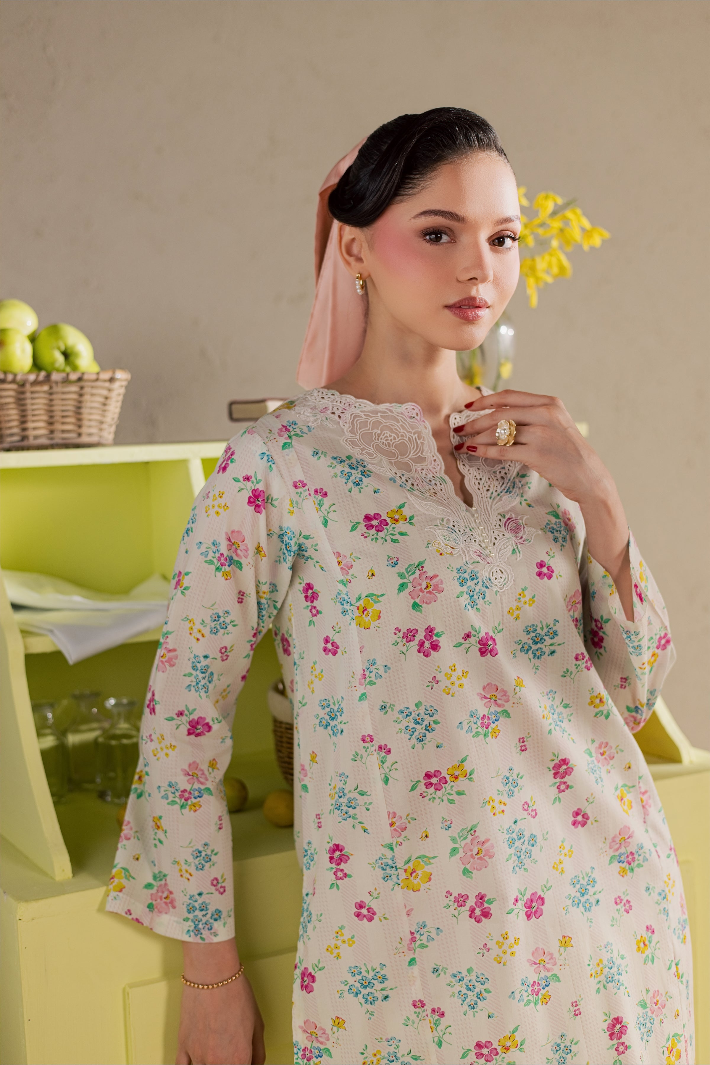 Floral Maze 2Pc - Printed Lawn Dress