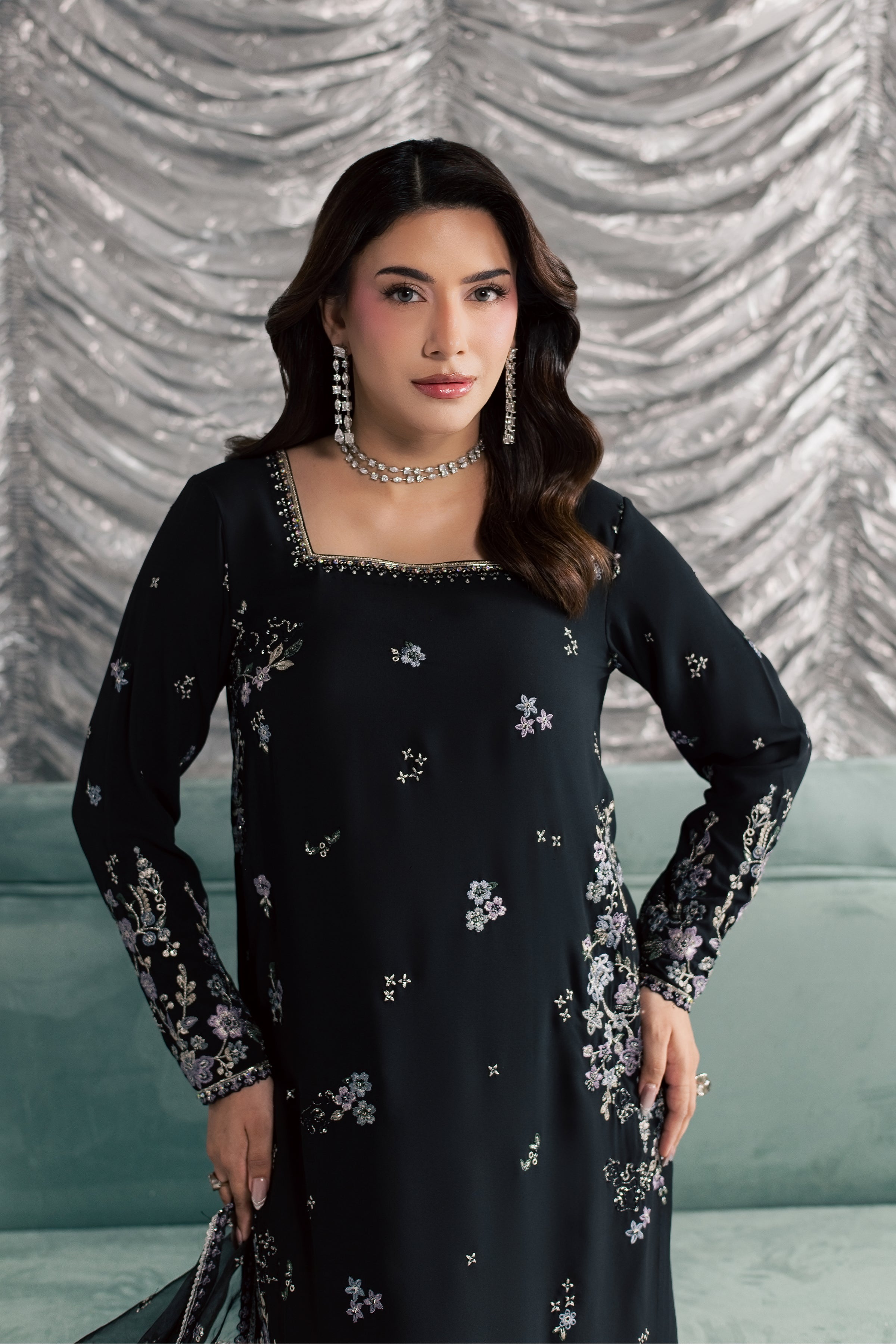 Ruhya 3Pc - Festive Luxe Pret