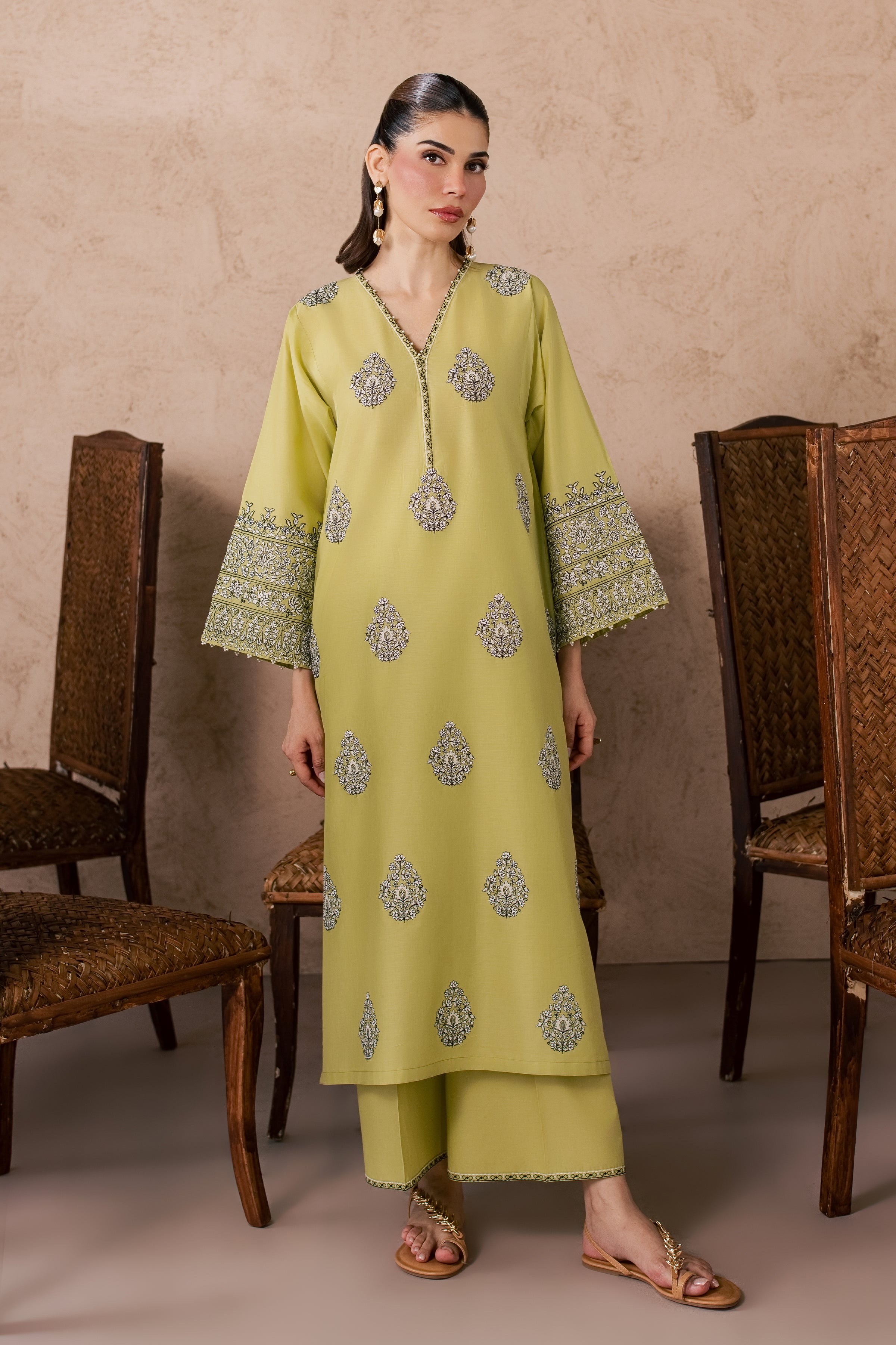 Limera 2Pc - Embroidered Lawn Dress
