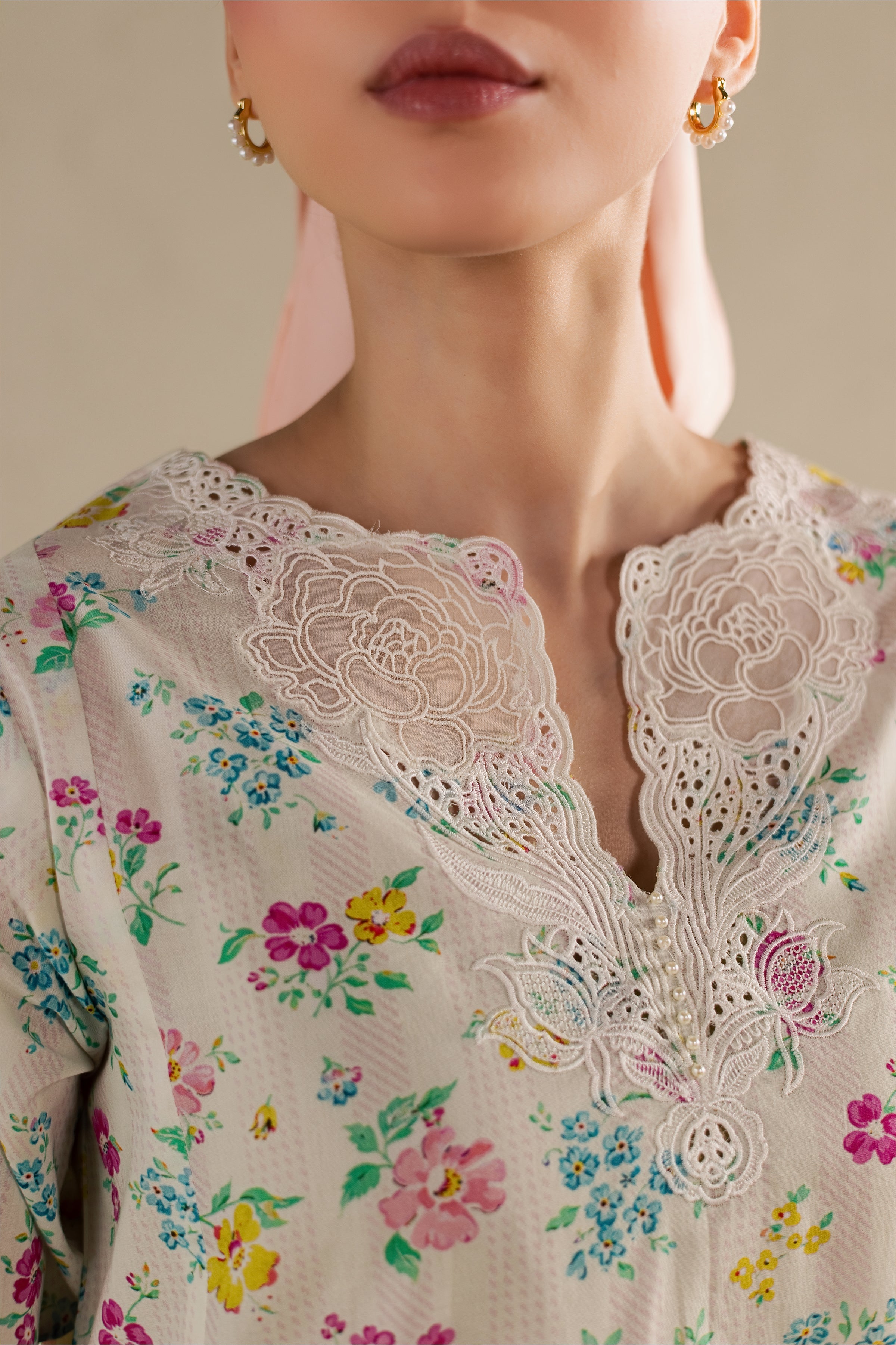 Floral Maze 2Pc - Printed Lawn Dress